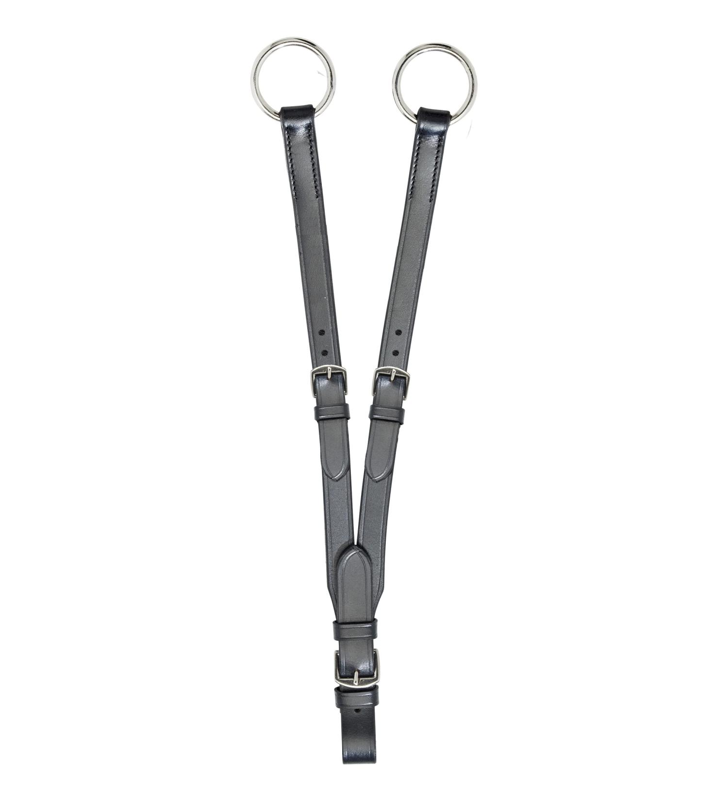 Martingal fork Basic Black Warmblut