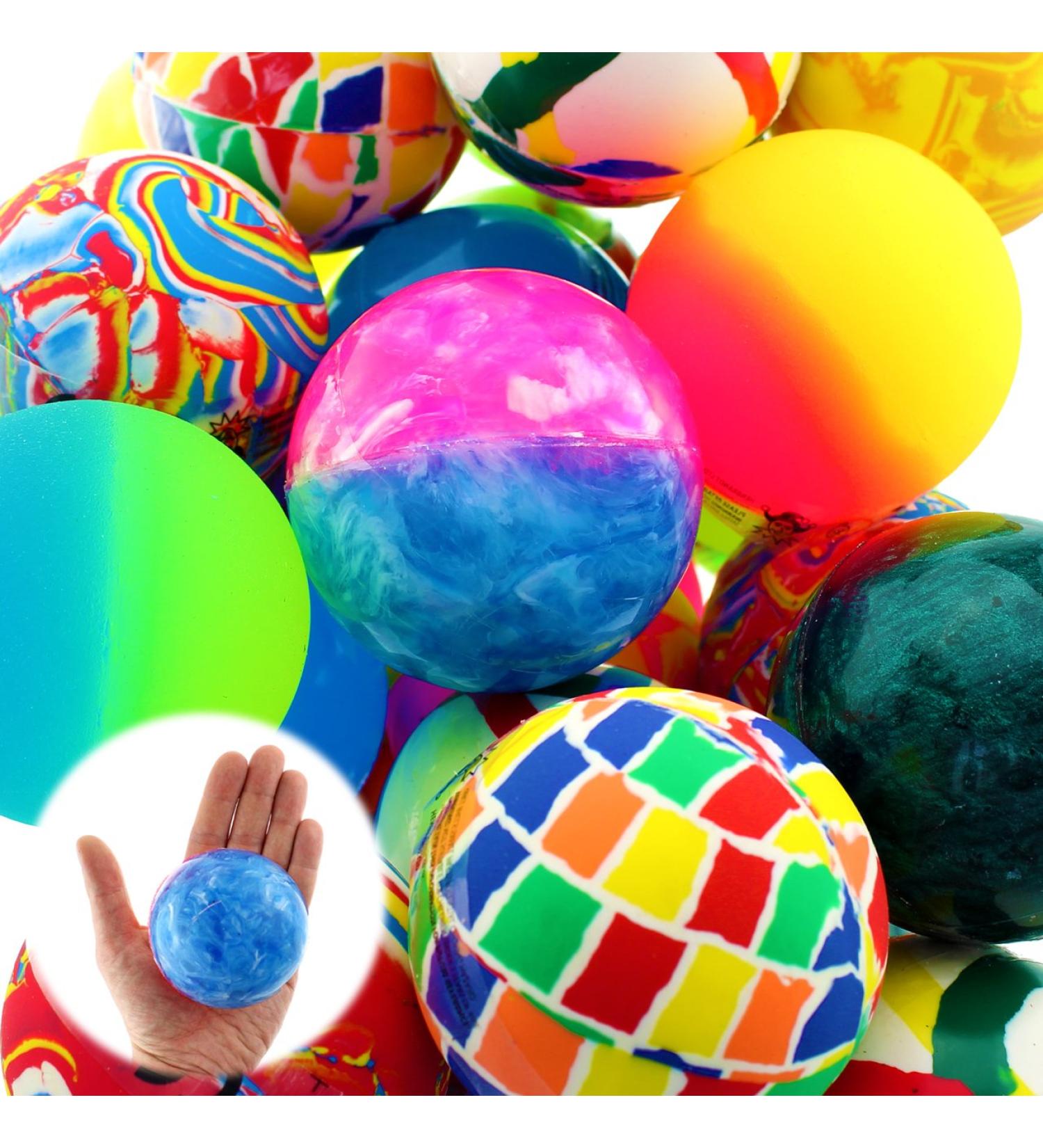Buy Henbrandt Flummi Rubber Ball Dopsball XL (60mm) - Colorful Springball Party Favor for International Shipping - Buy Online on SooperMarket.com