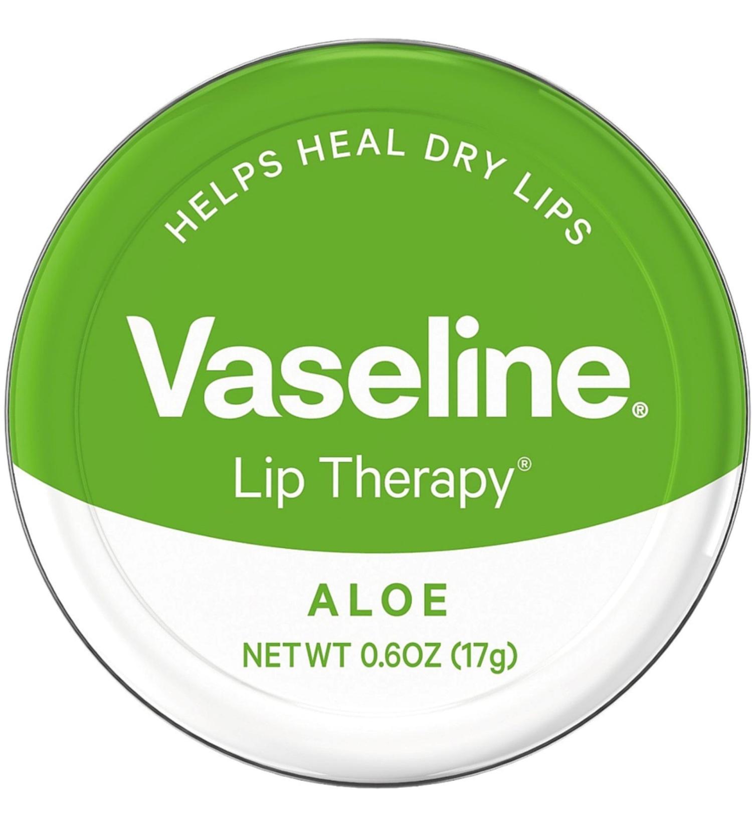 Vaseline Therapy Lip Balm Aloe Vera 0.6 oz (Pack of 11)