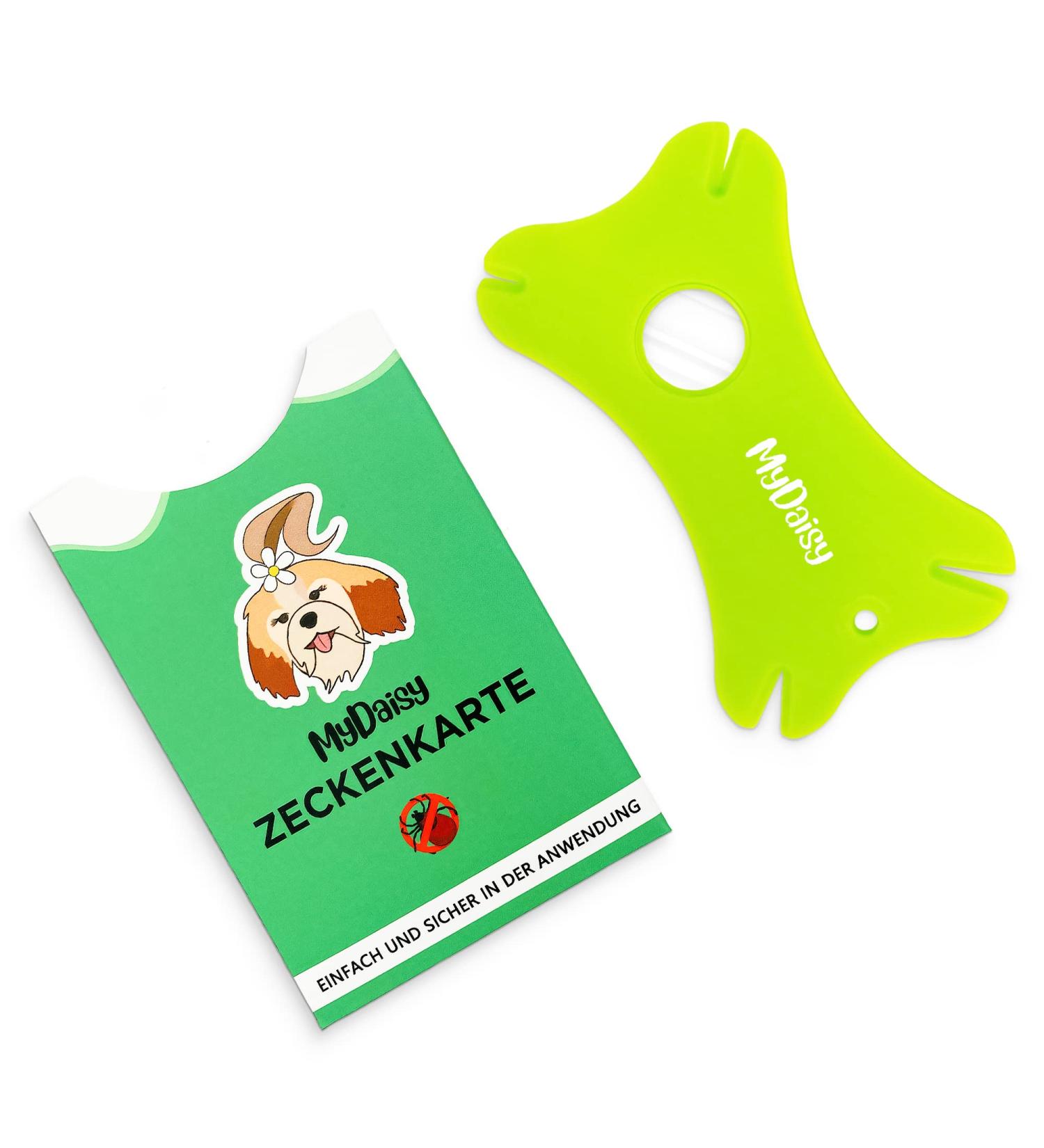 MYDAISY Tick Remover Card with Magnifying Glass - Perfect for Removing Ticks - Ideal for Outdoor Activities - Buy Online on SooperMarket.com