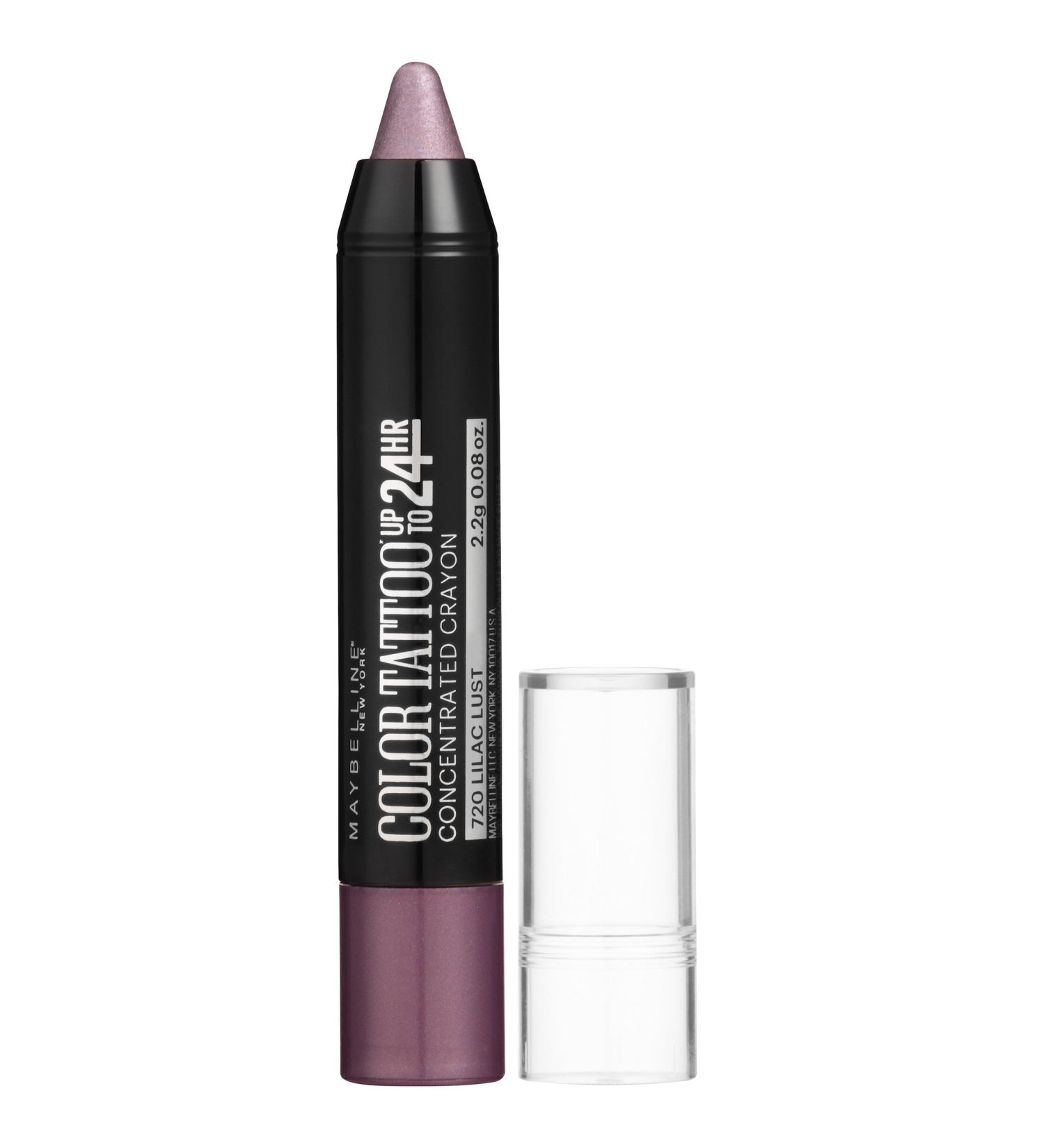 Maybelline Color Tattoo Eyestudio Concentrated Crayon 720 Lilac Lust 0.08 oz - Lilac Lust 1 - Buy Online on SooperMarket.com