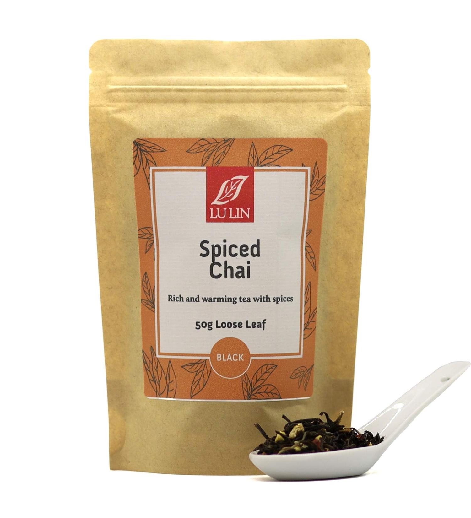 LuLin Teas Spiced Chai Loose Tea 50 g Loose Tea 50 g - Buy Online on SooperMarket.com