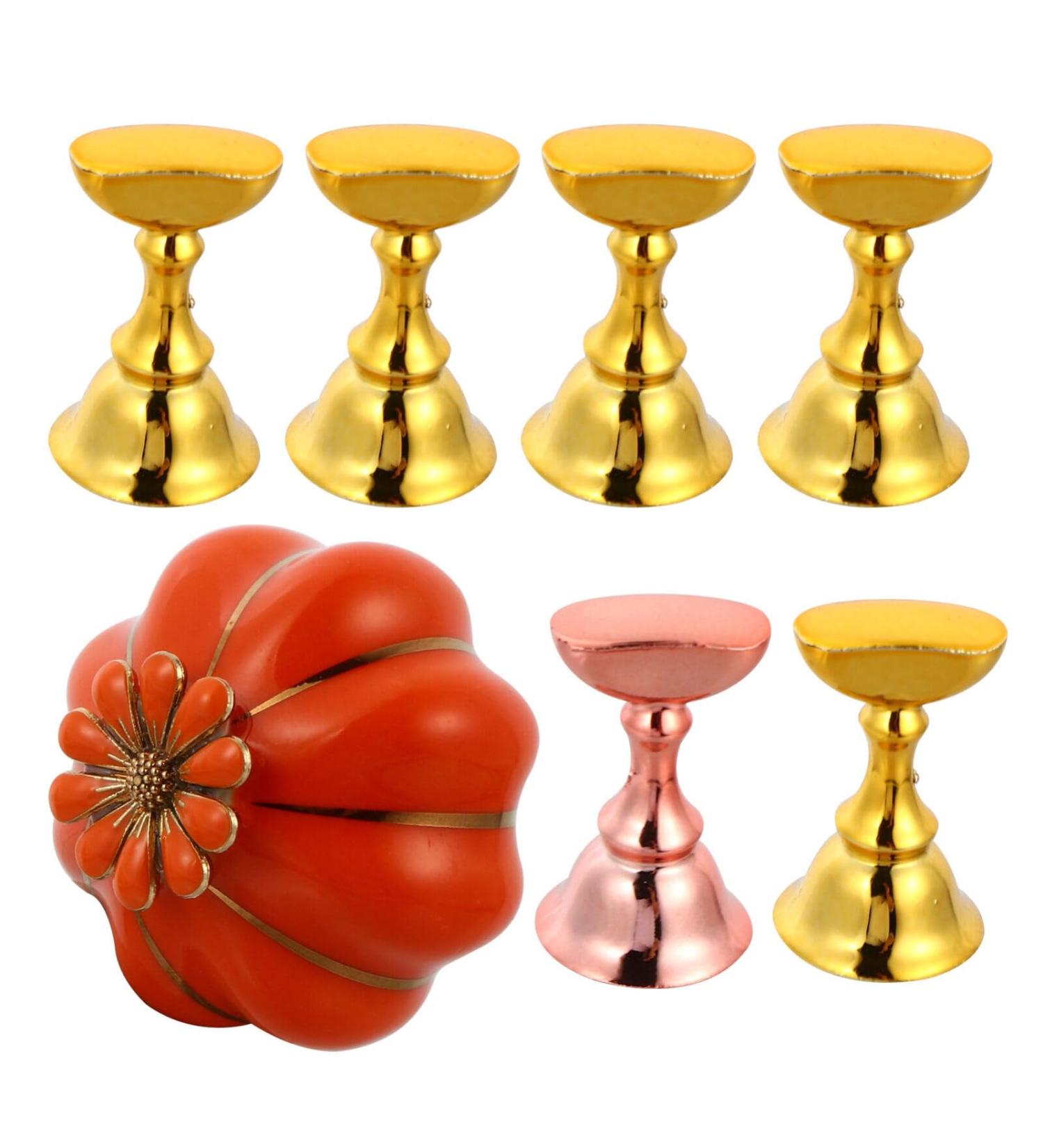FOMIYES Pumpkin Slices Magnetic Nail Stand Nail Practice Base Pumpkin Nail Display Stand Nail Art Tip Holder Manicure Stand Manicure Practice Base Magnetic Mount Vintage Head - Buy Online on SooperMarket.com