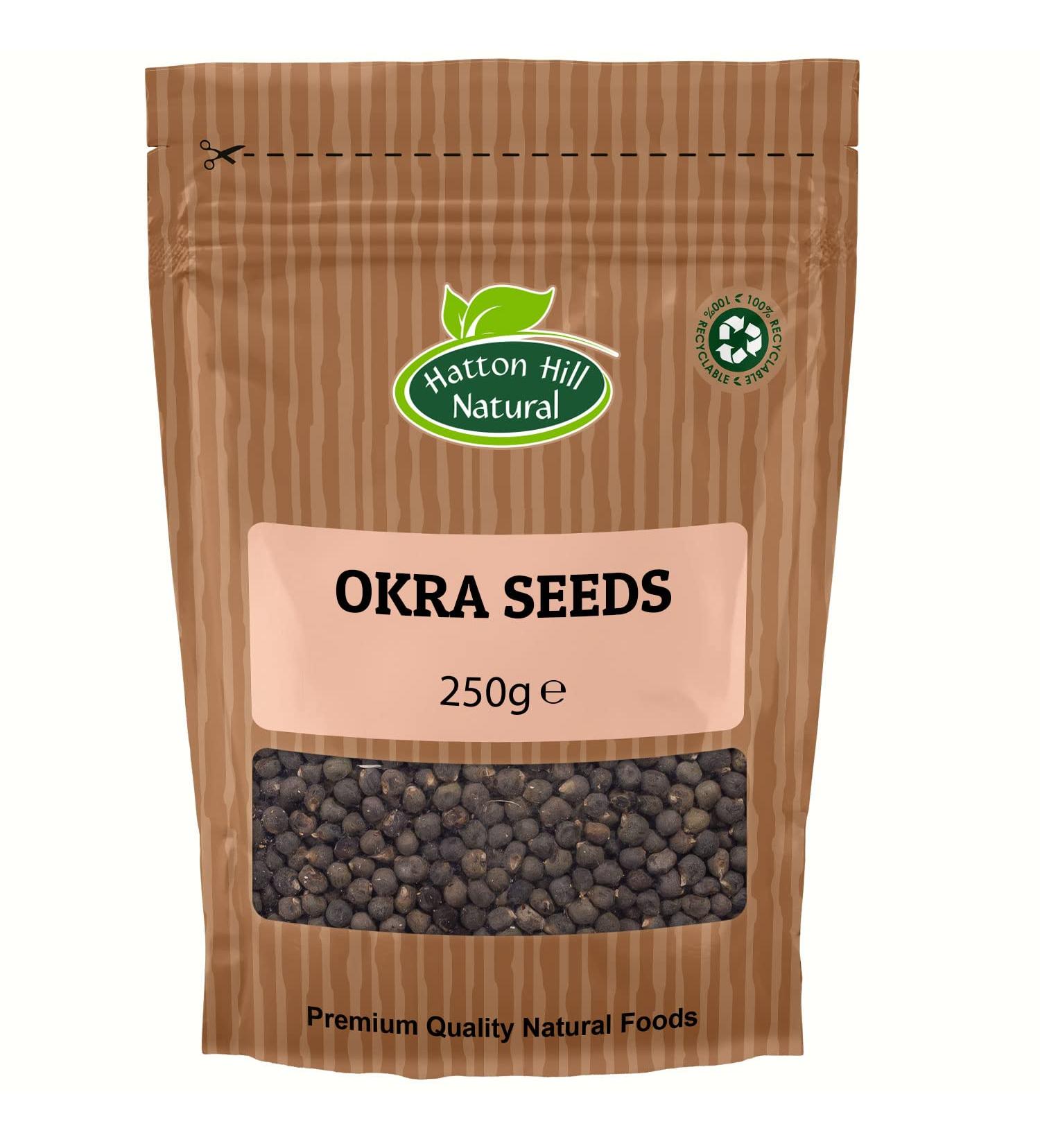 Okra Seeds 250g by Hatton Hill- Free UK Delivery
