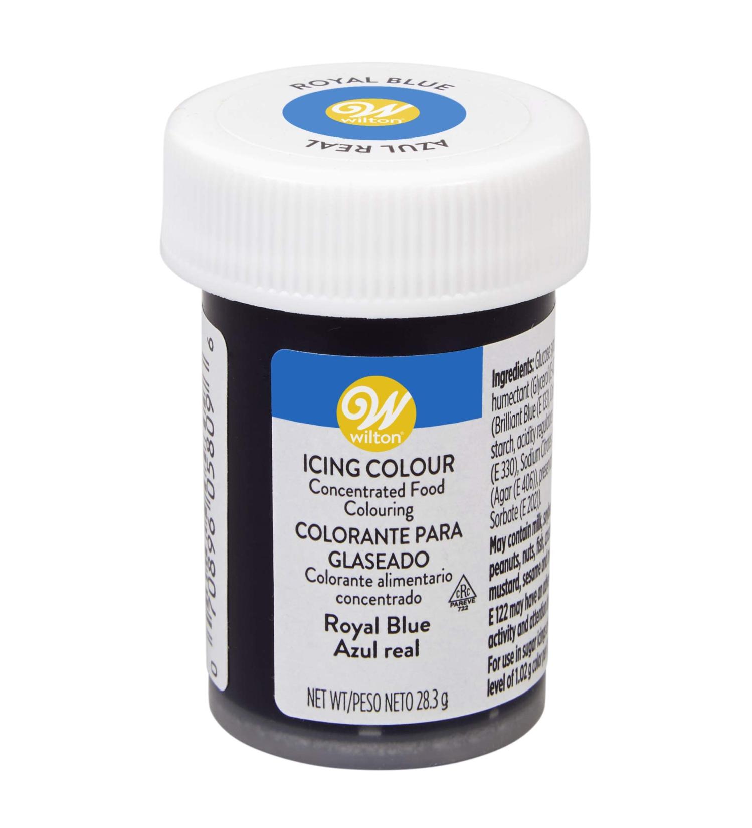Wilton Royal Blue Gel Icing Colour 28.3 g - Vibrant Edible Food Coloring - Buy Online on SooperMarket.com
