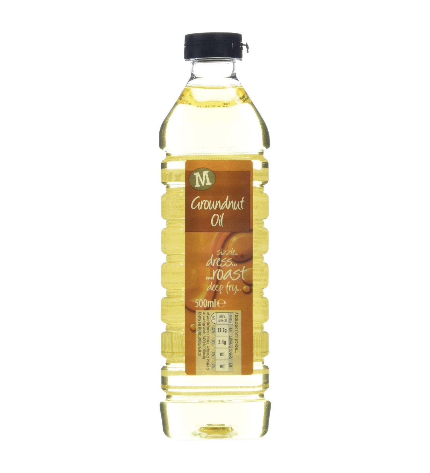 Morrisons Groundnut Oil 500ml - Buy Online on SooperMarket.com