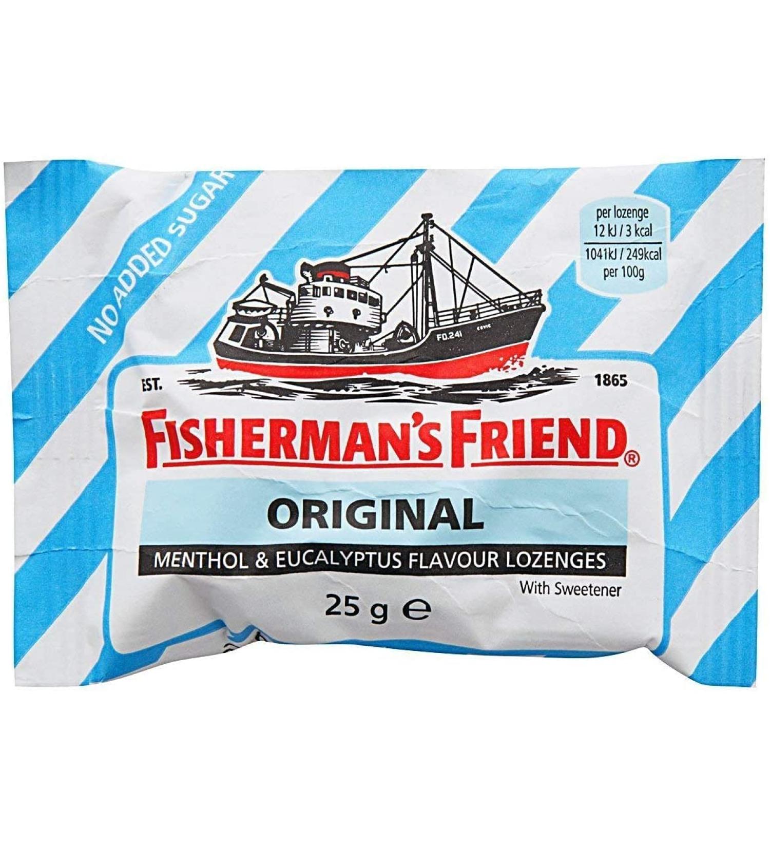 Fisherman's Friend Lozenges Original Extra Strong 12X25g-FREE UK DELIVERY**G