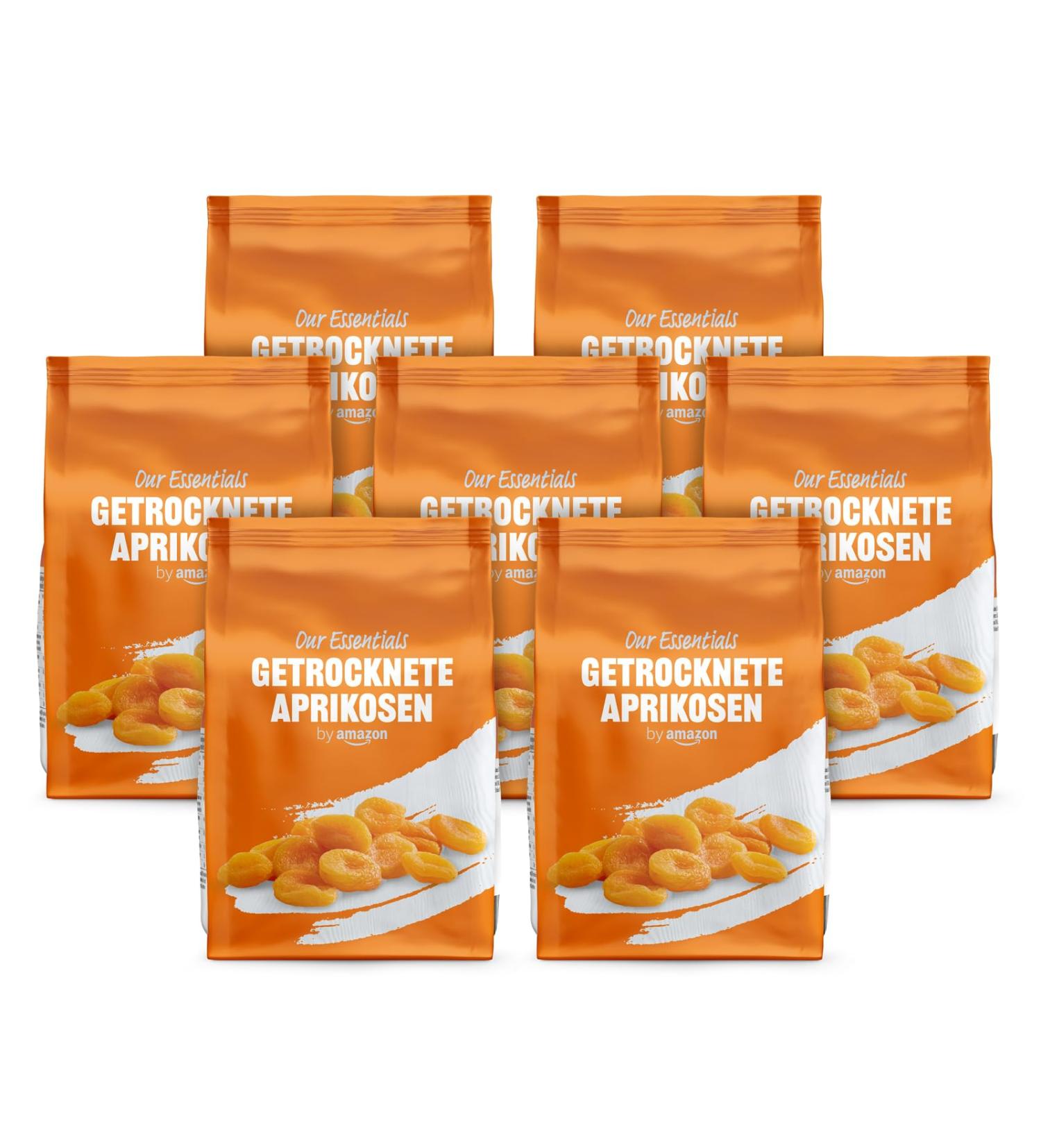 Buy Amazon Dried Apricots 1400g - 7 Packs of 200g | Premium Quality & Fast International Shipping - Buy Online on SooperMarket.com