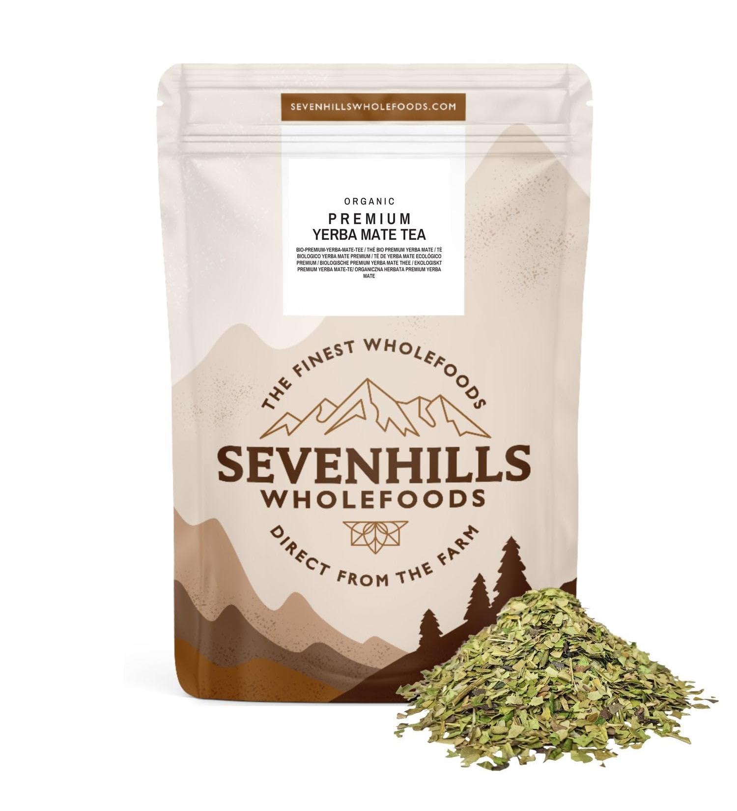 Sevenhills Wholefoods Organic Premium Yerba Mate Tea 900g | Traditional South American Loose Leaf Chimarrao Erva Mate - Buy Online on SooperMarket.com