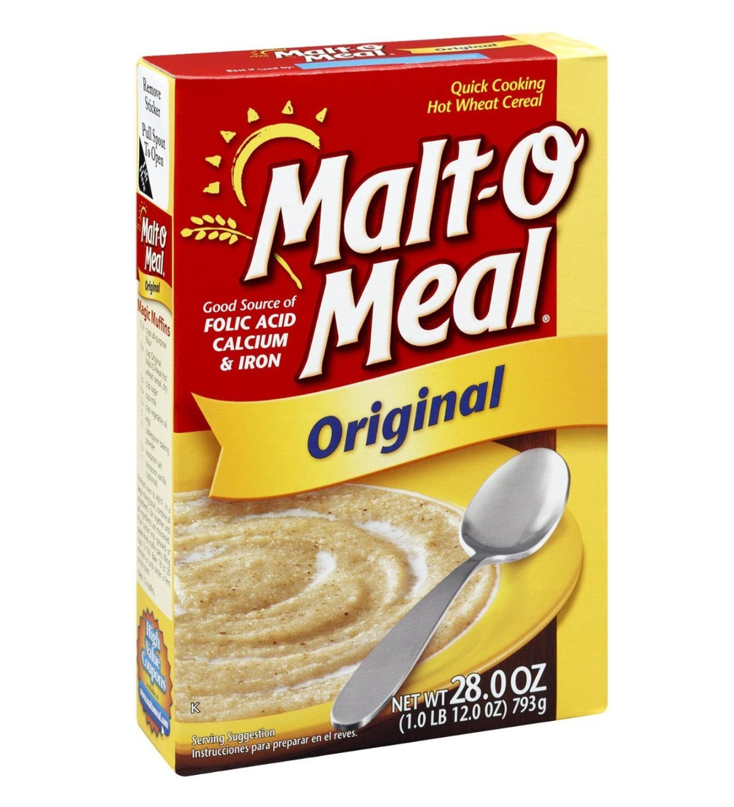 Malt-O-Meal, Original, Hot Wheat Cereal (3 Pack) Original 1.75 Pound (Pack of 3)