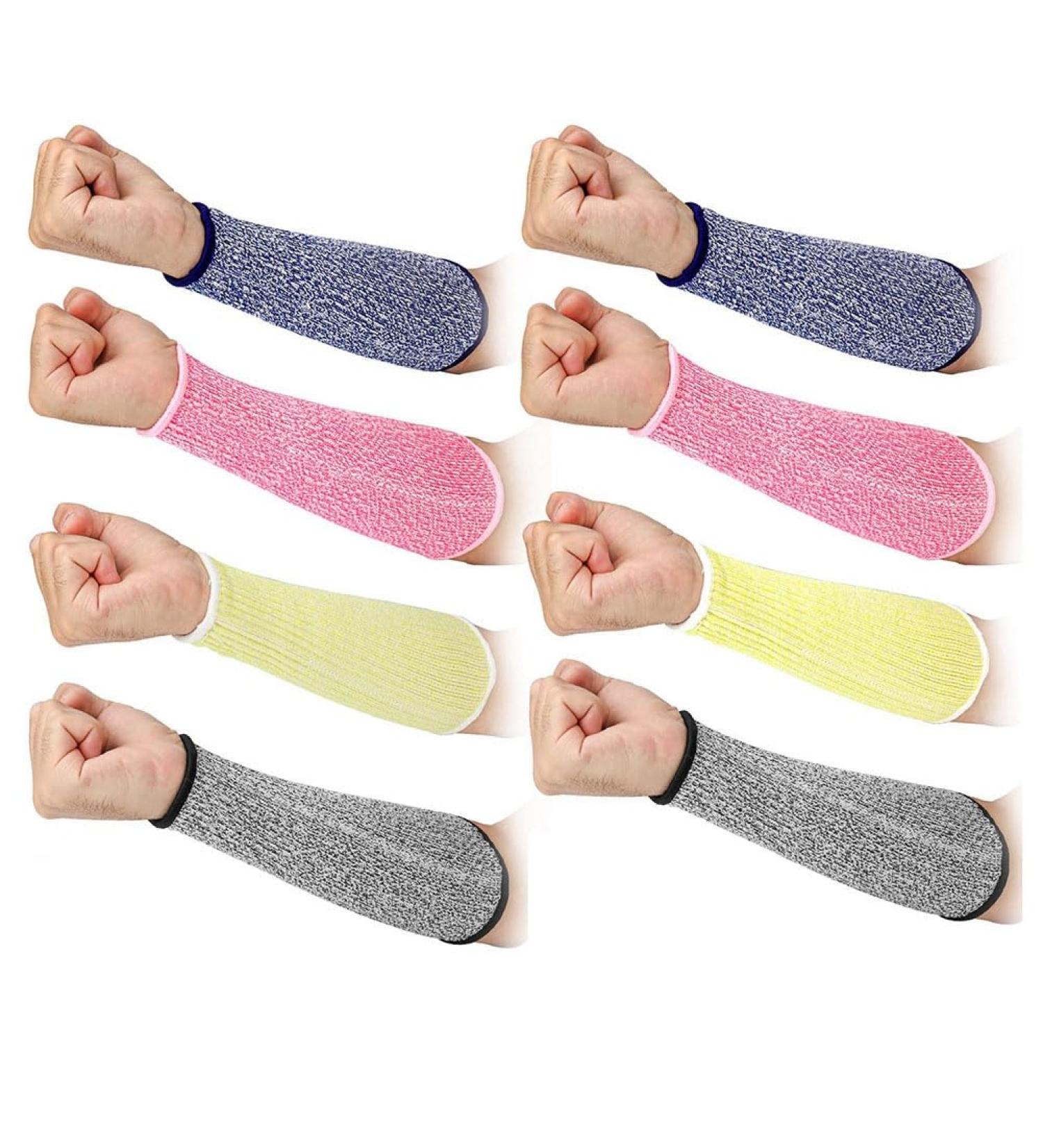 Kecung Arm Protectors for Thin Skin and Bruising Cut Forearm Sleeve HPPE 4 Pairs - Buy Online on SooperMarket.com