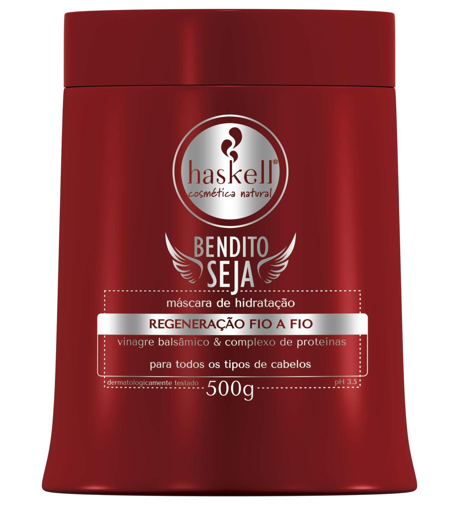 Bendito Seja Hair Regeneration Mask 500g - Haskell Blessed Be Collection - Buy Online on SooperMarket.com