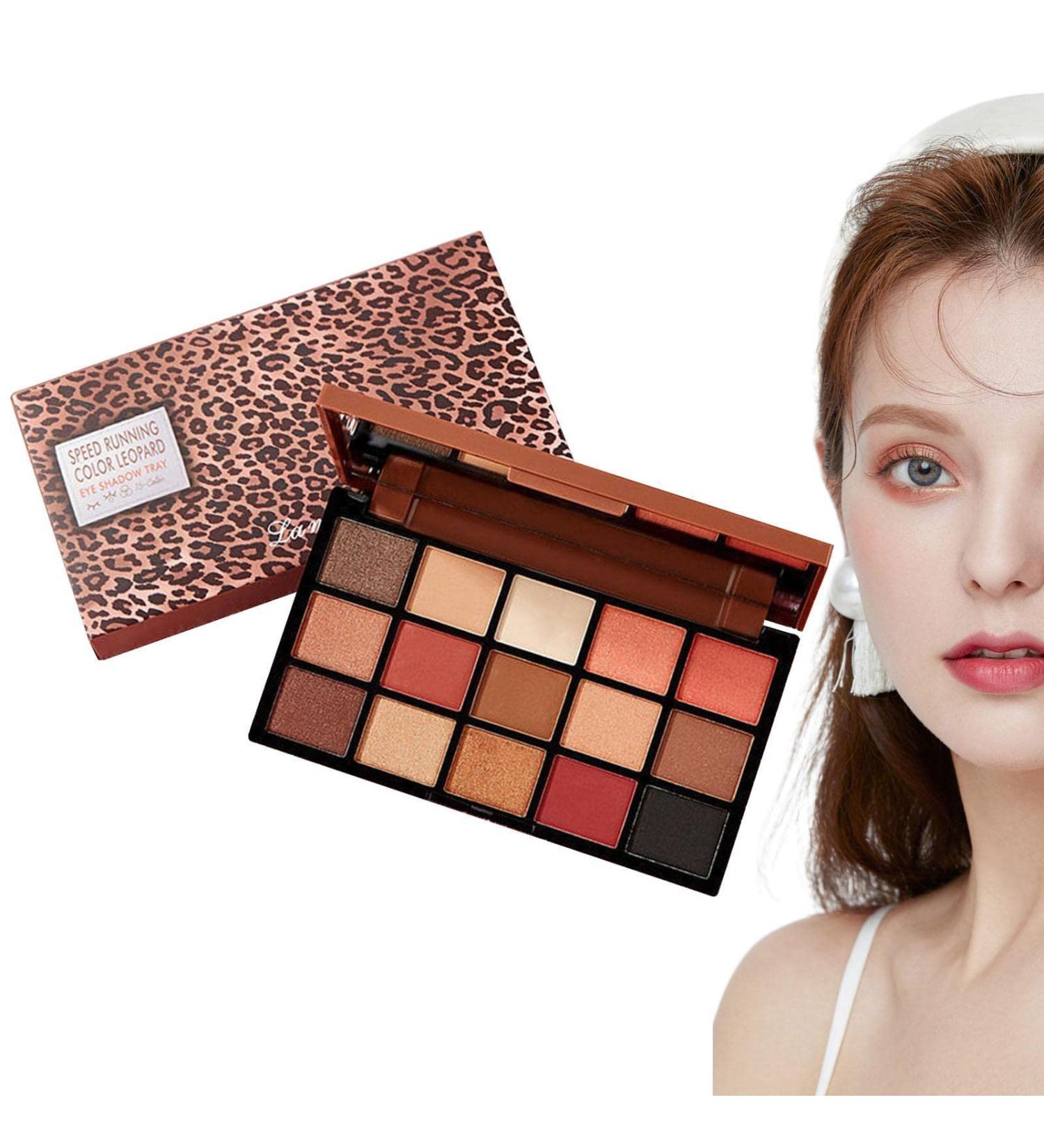 3 Makeup Pallet for Eyes - 15 Colors Matte Eyeshadow Palette | Pigmented Shimmer Eye Shadow Palette Blendable Long Lasting Waterproof Makeup Kit Kot-au 3 Pcs 3 - Buy Online on SooperMarket.com