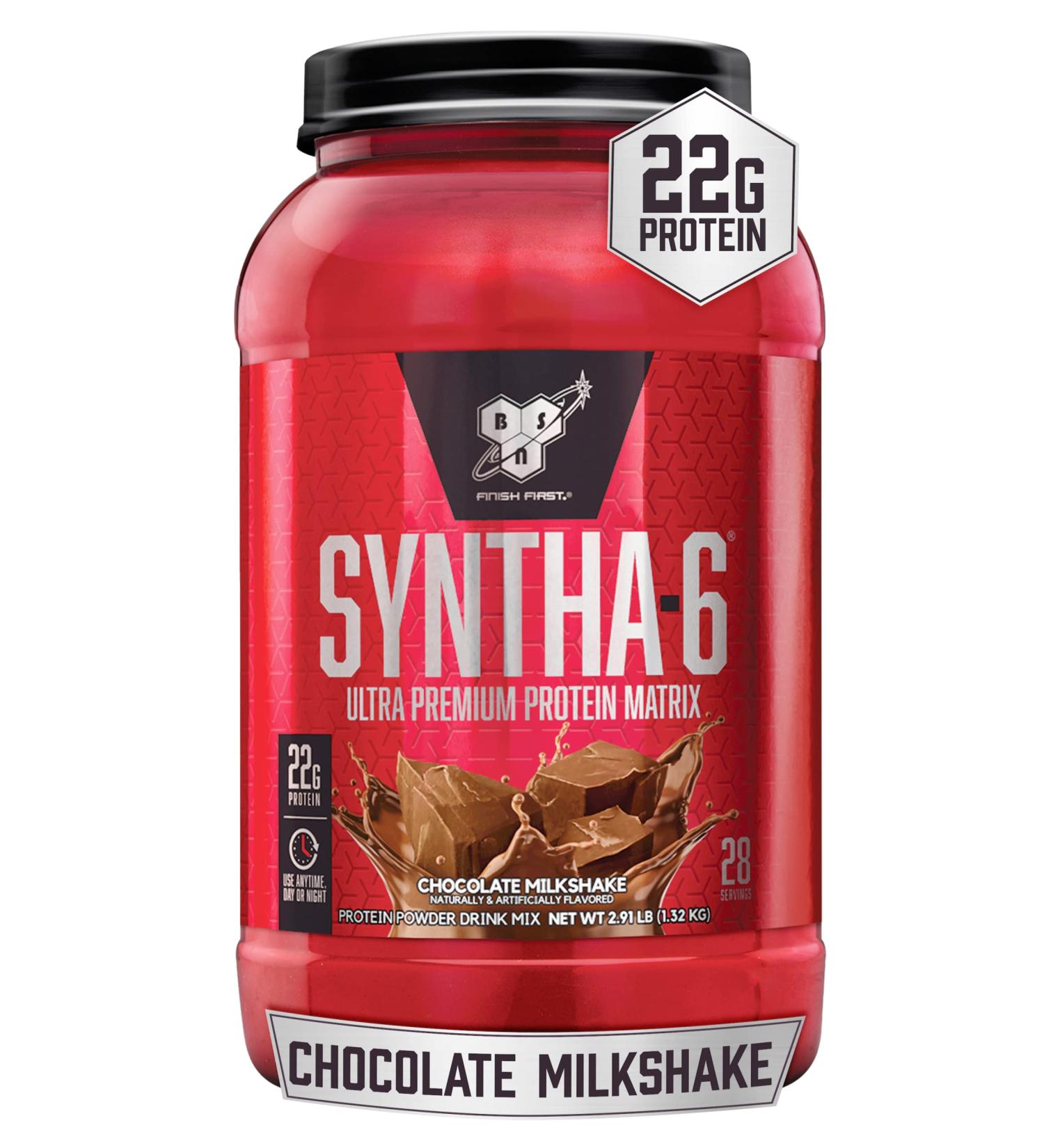 BSN Syntha-6 (Chocolate Milkshake, 2.91 Lbs.)
