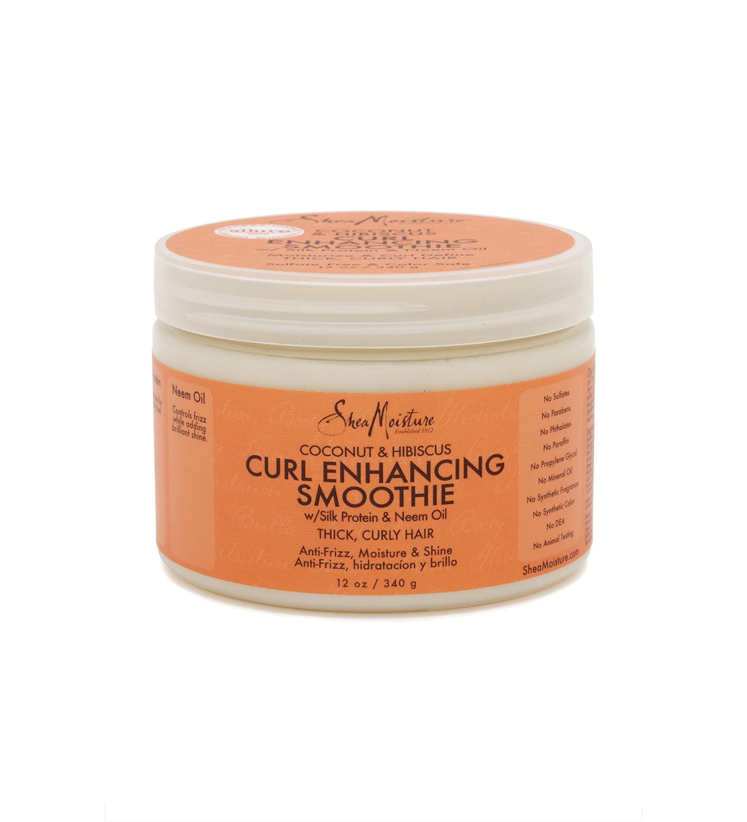 Shea Moisture Coconut Hibiscus Curl Enhancing Smoothie 12oz - Pack of 1 - Buy Online on SooperMarket.com