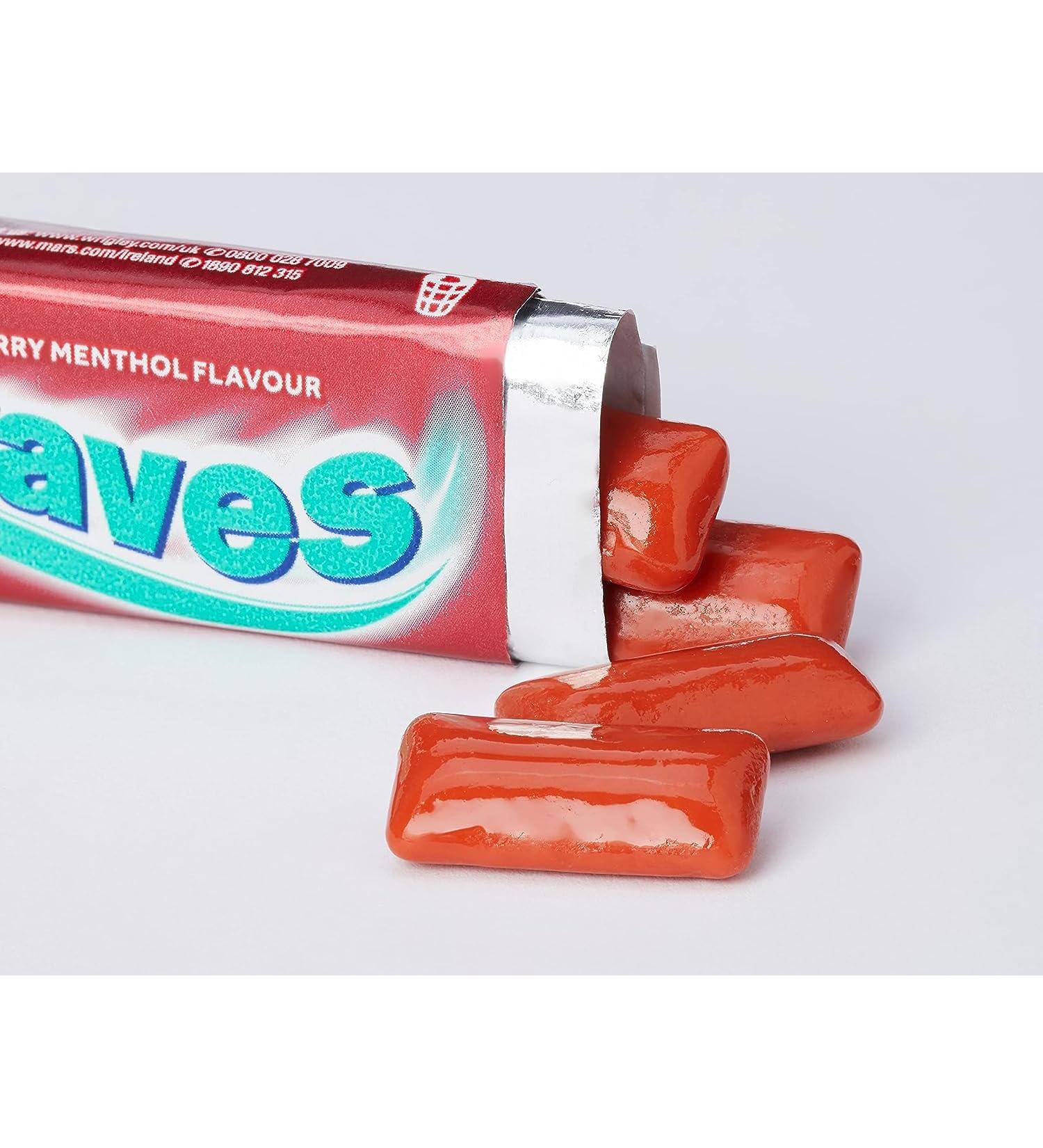 Wrigley's Airwaves Cherry Menthol Chewing Gum (5 Packets) - Buy Online on SooperMarket.com