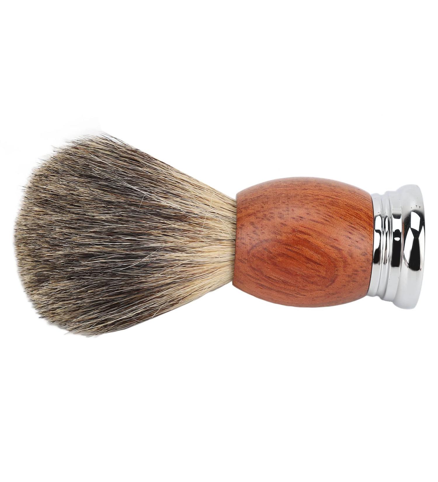 Buy Elegant Soft Hair Beard Shaving Brush - Perfect for Travel & Home Use | International Shipping - Buy Online on SooperMarket.com