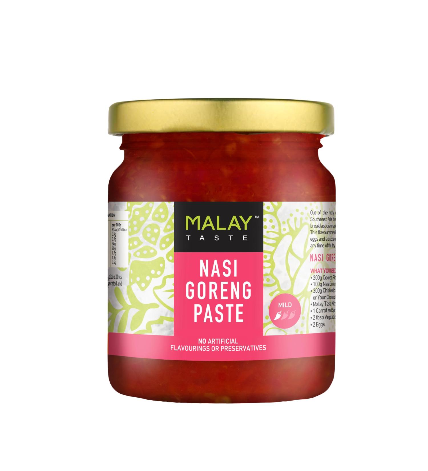 Malay Taste Nasi Goreng Paste 185g - Buy Online on SooperMarket.com