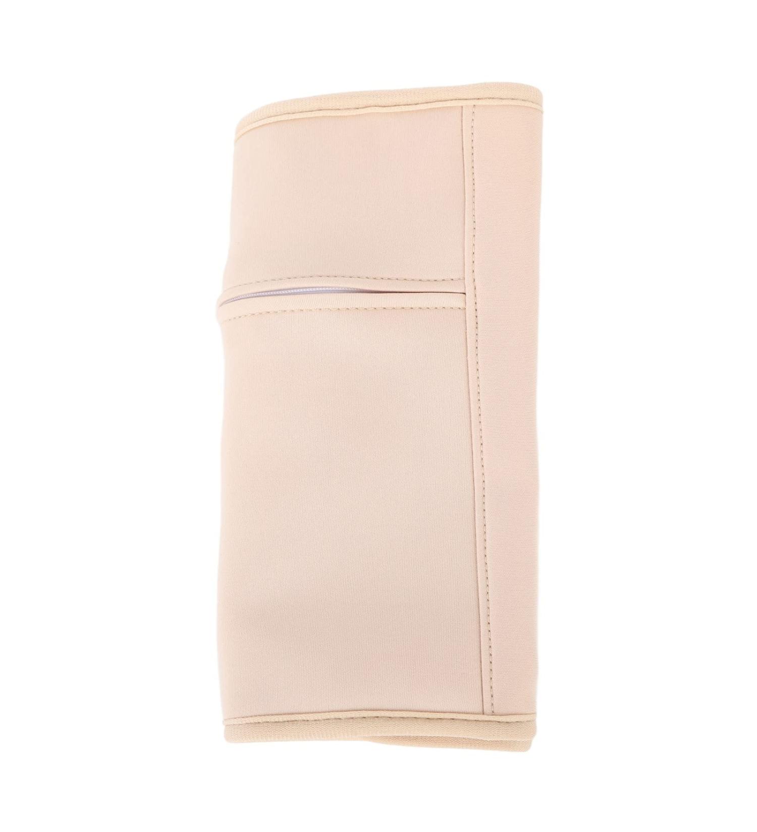 Castor Oil Pack | Adjustable Leak-Proof Wrap for Liver Detox Soft Khaki - Buy Online on SooperMarket.com