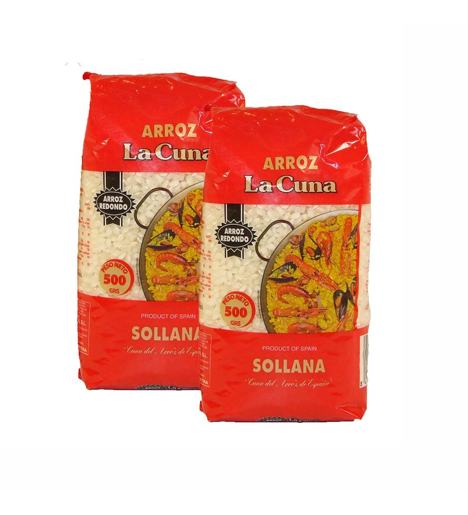 2 x 500g Paella Rice Redondo La Cuna
