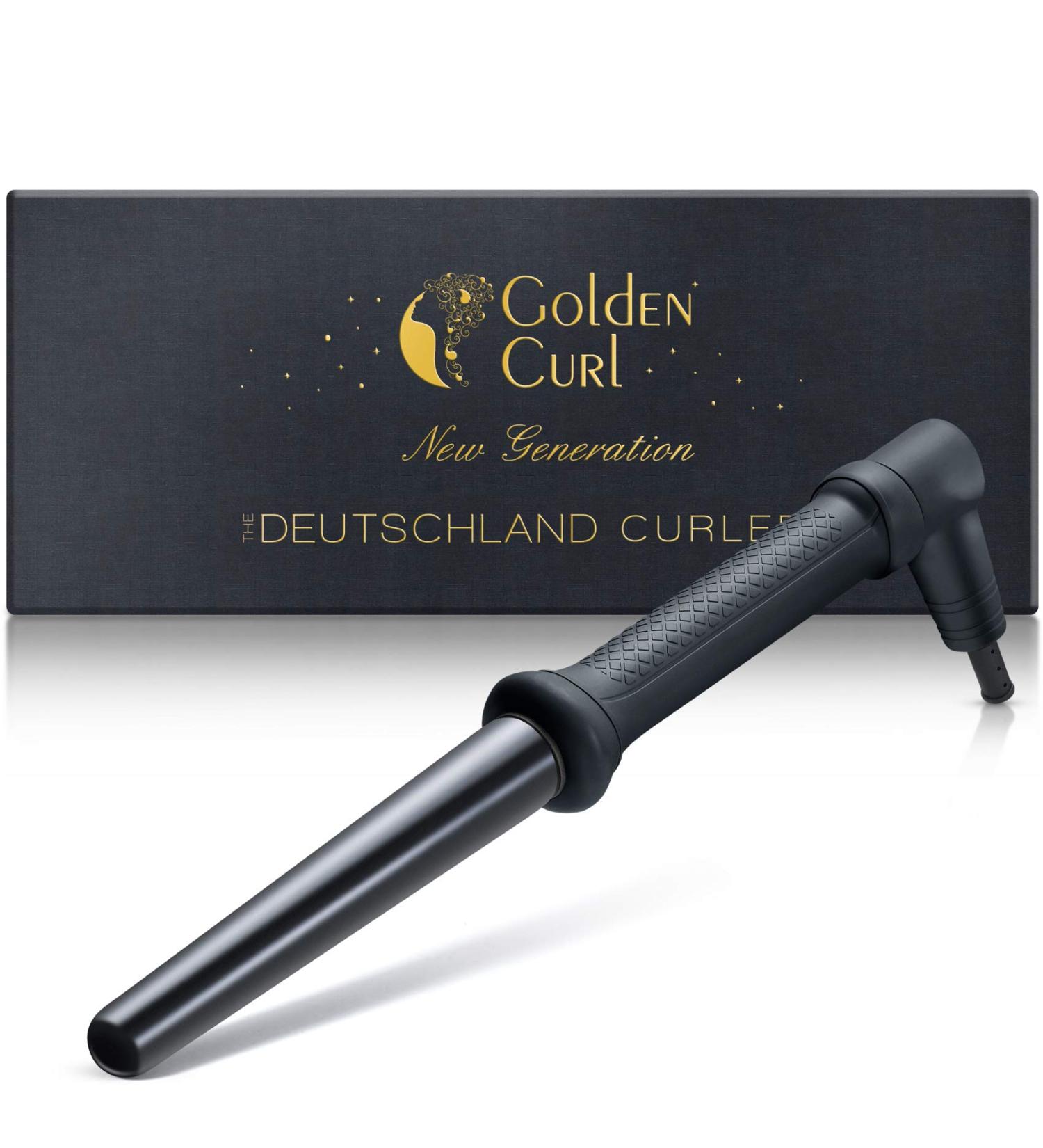 Lockenstab Hair Curler for Beach Waves - 18mm to 25mm - Durable 5-Year Use - Best Curling Iron for Short & Long Hair - International Shipping Available - Buy Online on SooperMarket.com