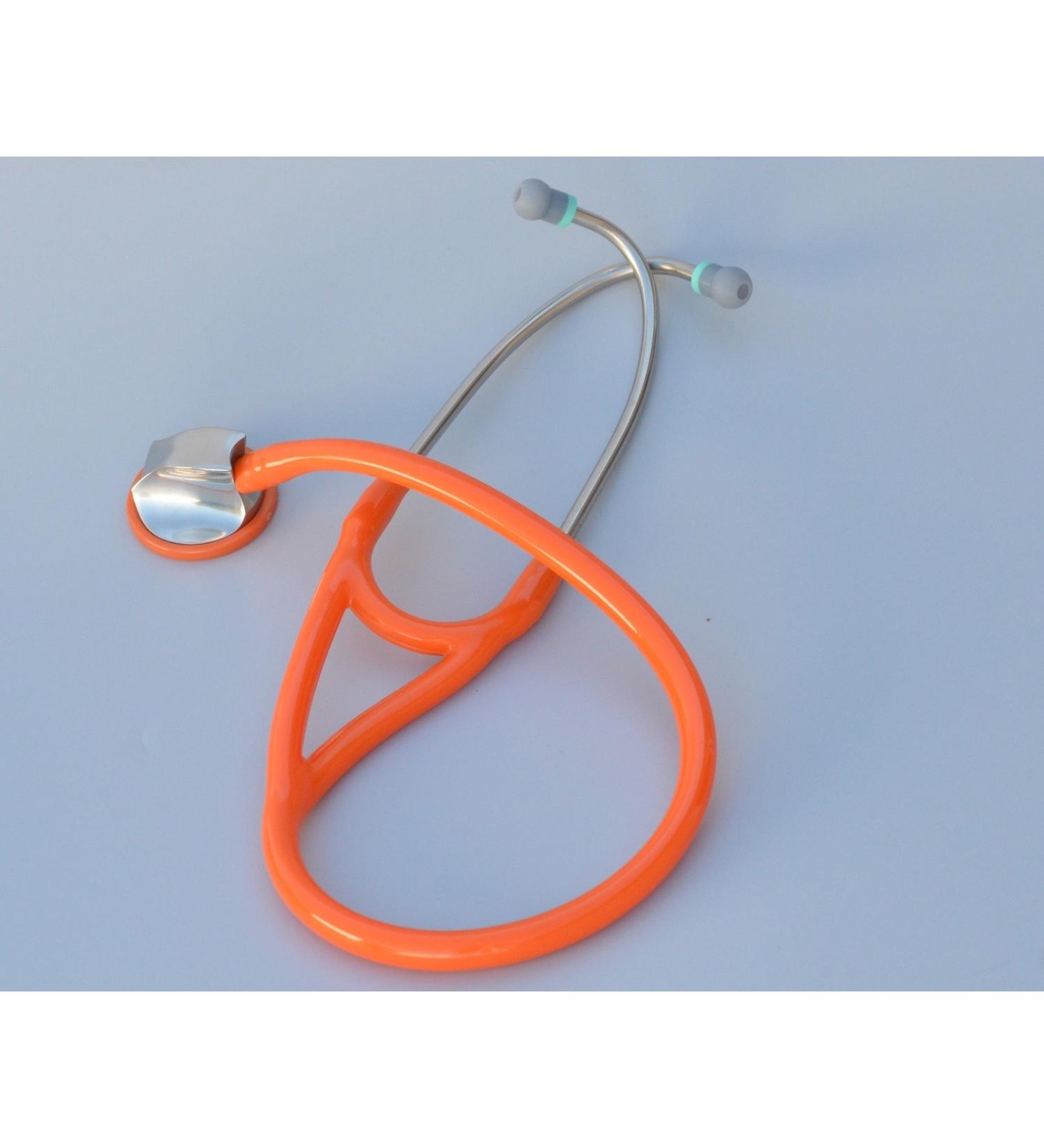 Buy Specialist Stethoscope - Professional Single Head Cardiology & Diagnostic Stethoscope for Doctors & Nurses - K970 Orange with Accessories - Fast International Shipping - Buy Online on SooperMarket.com