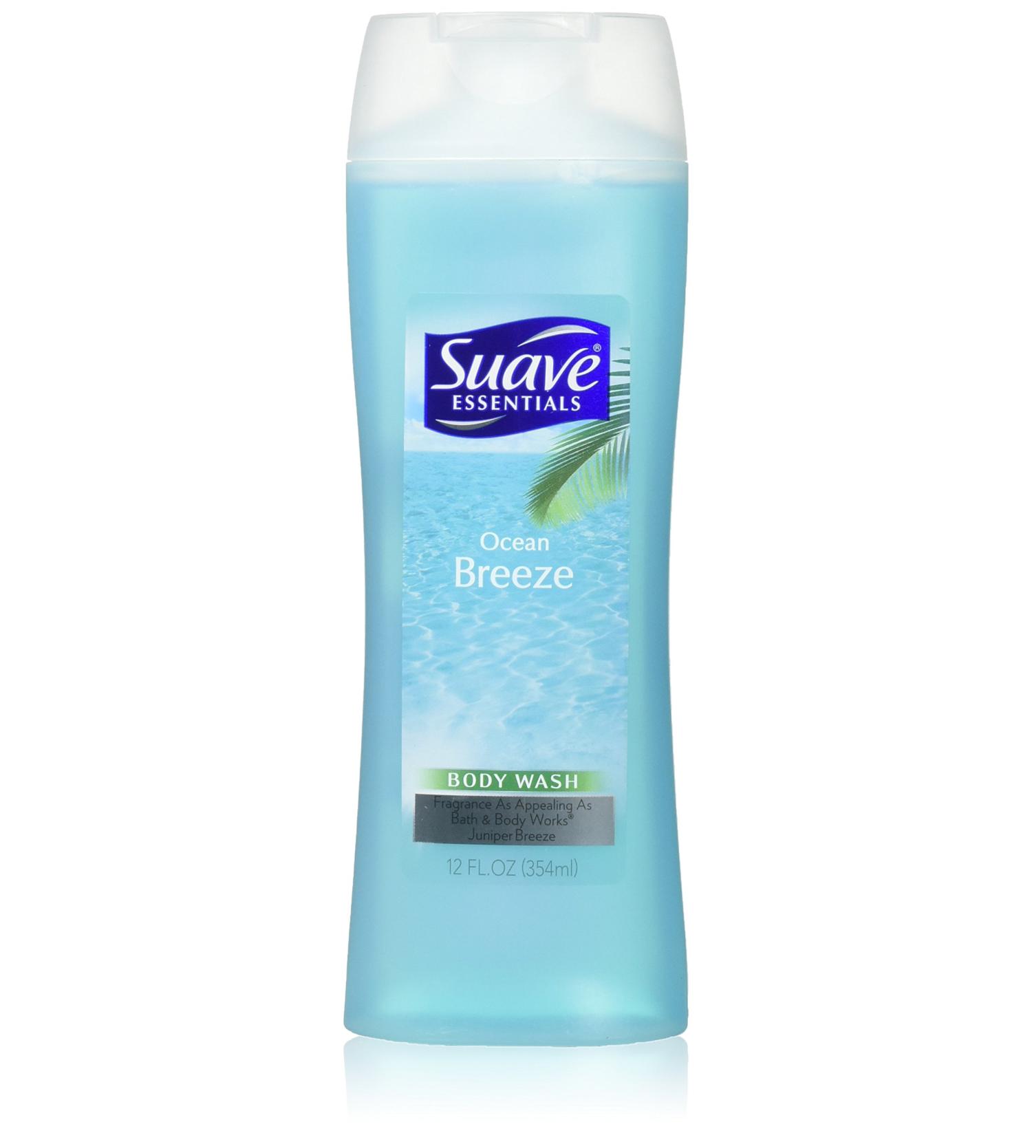 Suave Essentials Body Wash Ocean Breeze 12 Ounces