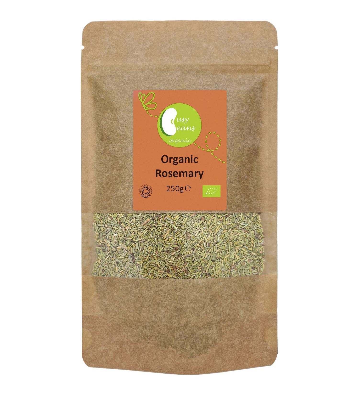 Organic Dried Rosemary - Certified Organic - by Busy Beans Organic (250g) - Buy Online on SooperMarket.com