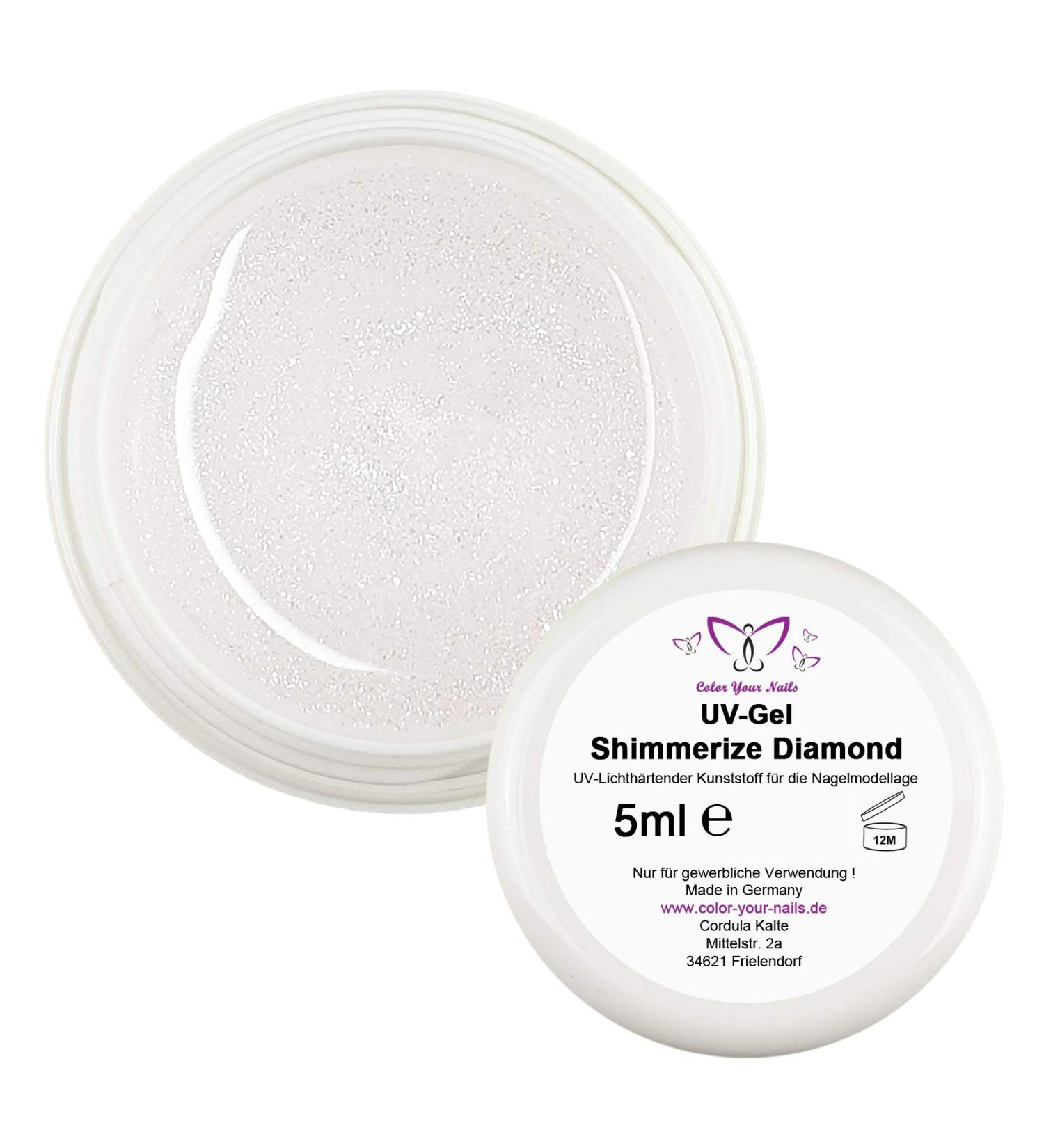 Buy 5ml Finish Shimmerize Diamond Ultra - Sparkling Gel Made in Germany | International Shipping Available - Buy Online on SooperMarket.com