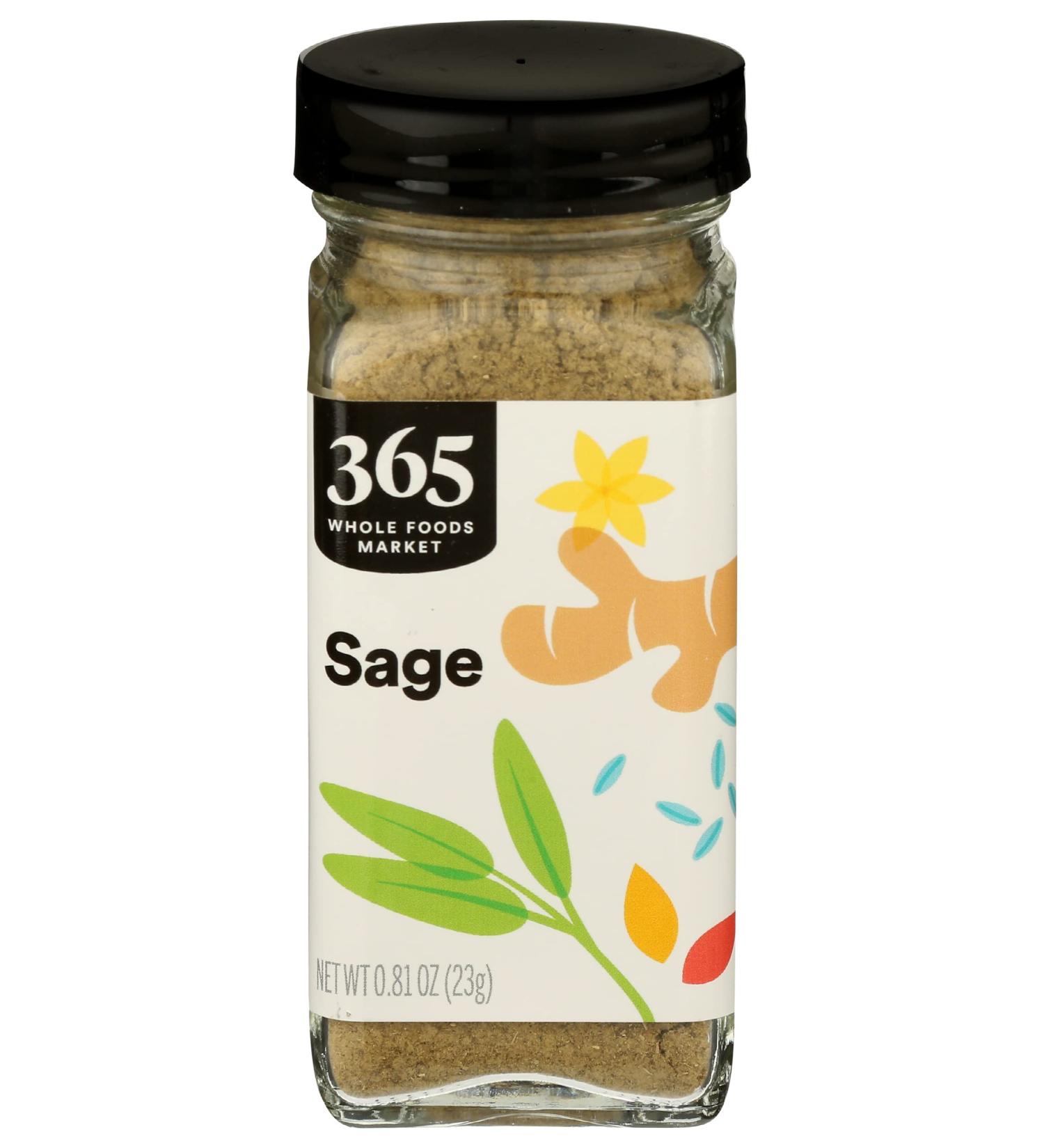 365 by Whole Foods Market Sage Ground 0.81 oz - Organic Seasoning for Flavorful Dishes - Buy Online on SooperMarket.com