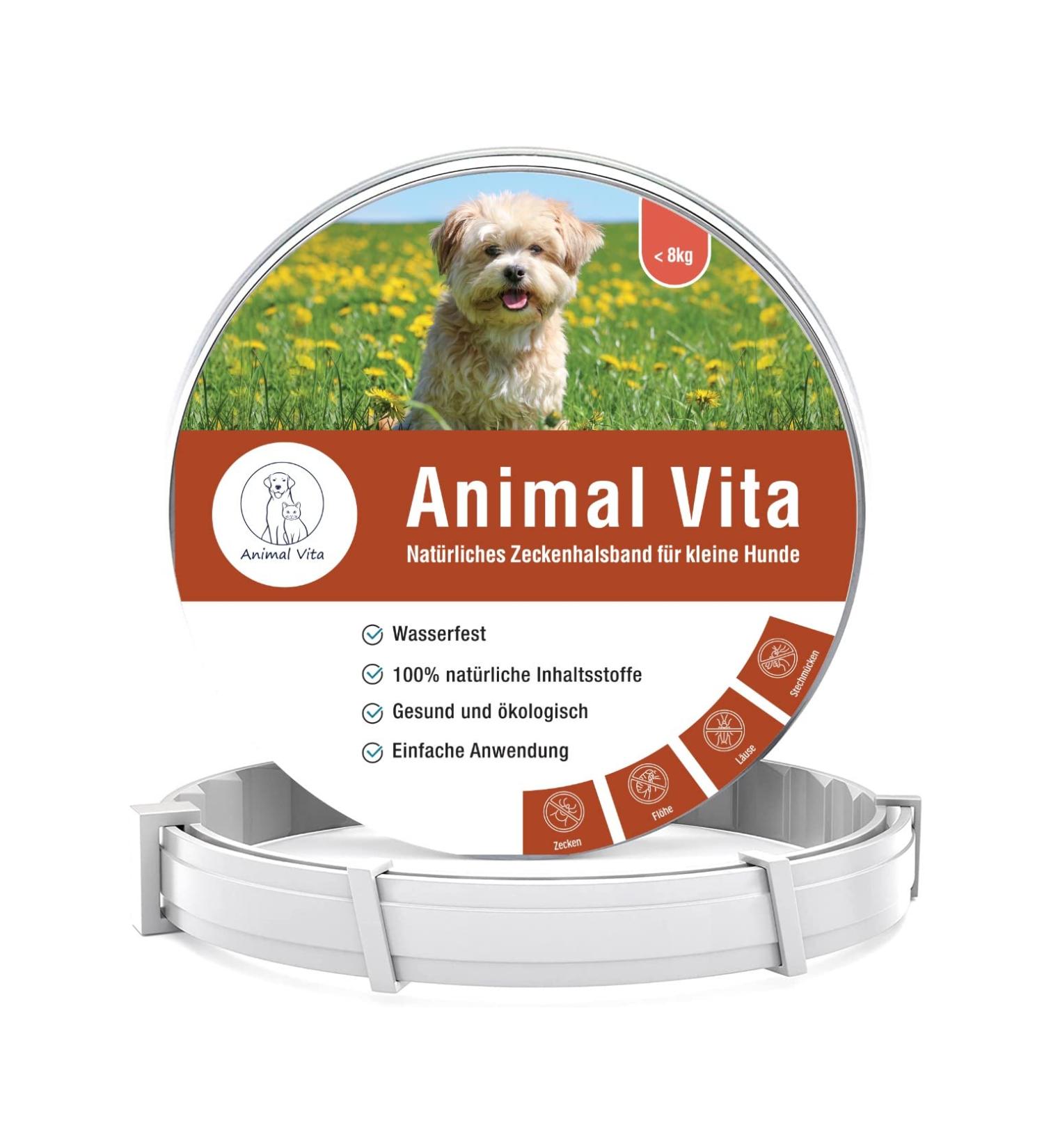 Animal Vita Tick Collar for Small Dogs | 100% Natural | 8 Months Tick Protection - Shop Now! - Buy Online on SooperMarket.com