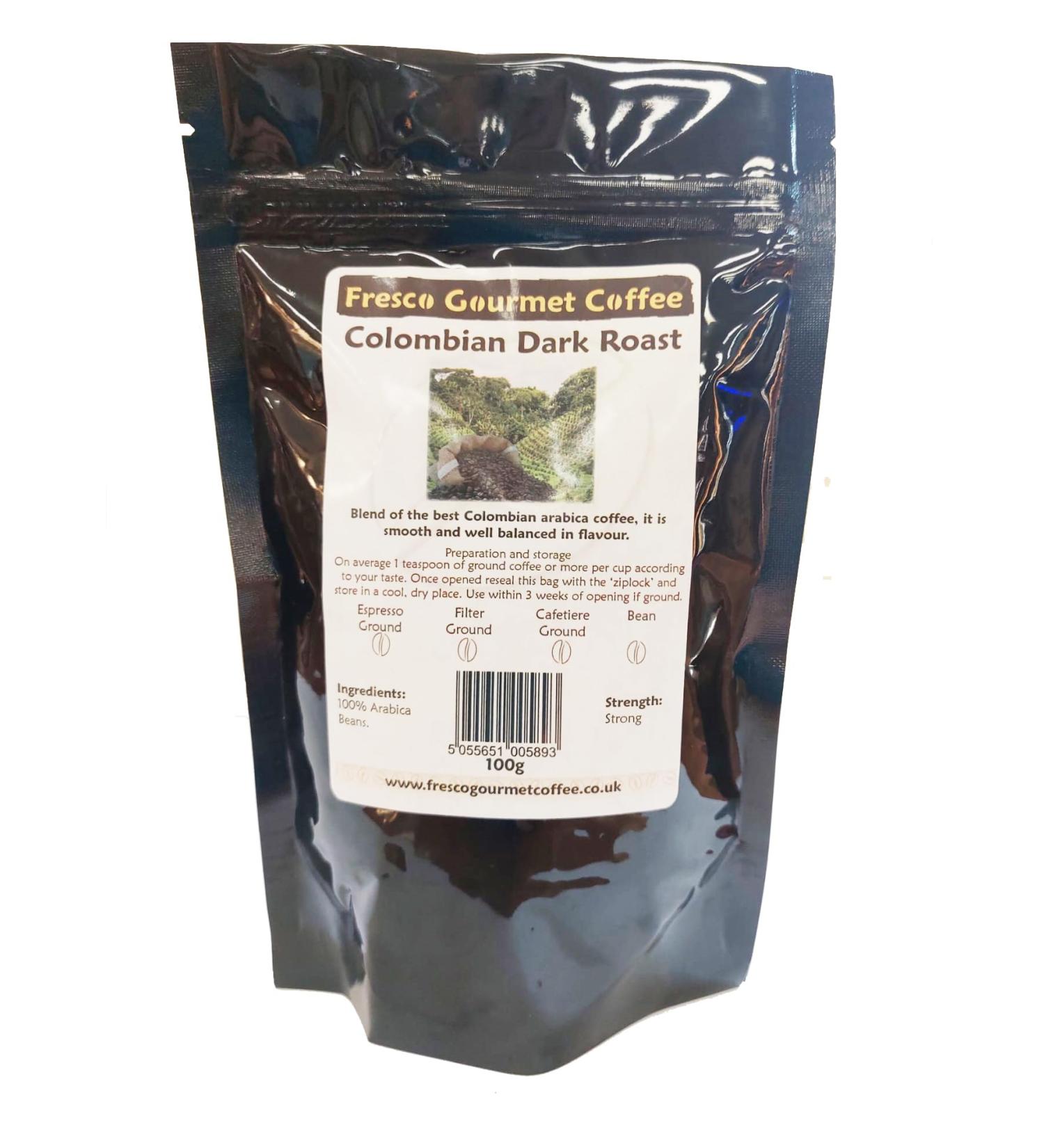 Coffee Bean - Colombian Dark Roast (Filter Machine Grind 200g) - Buy Online on SooperMarket.com