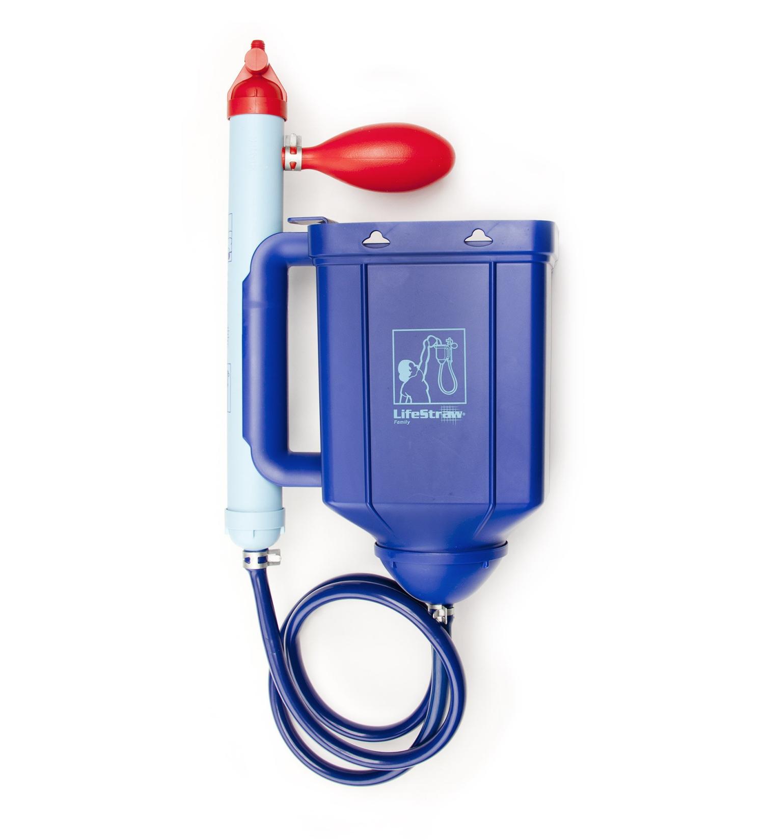 LifeStraw Family 1.0 Portable Gravity Water Purifier for Emergency Preparedness and Camping - Buy Online on SooperMarket.com