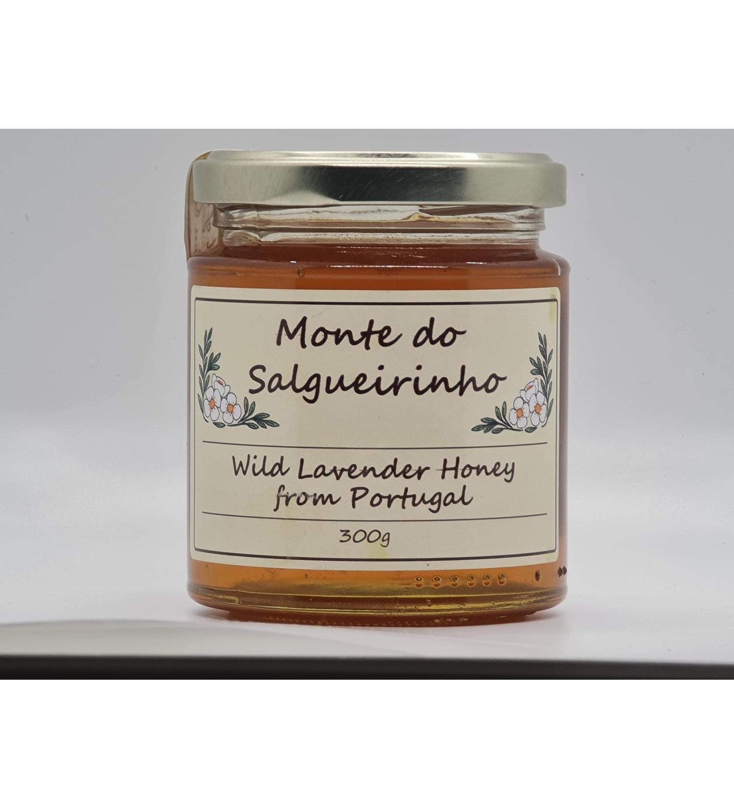 Monte do Salgueirinho wild lavender honey in 300g glass jar