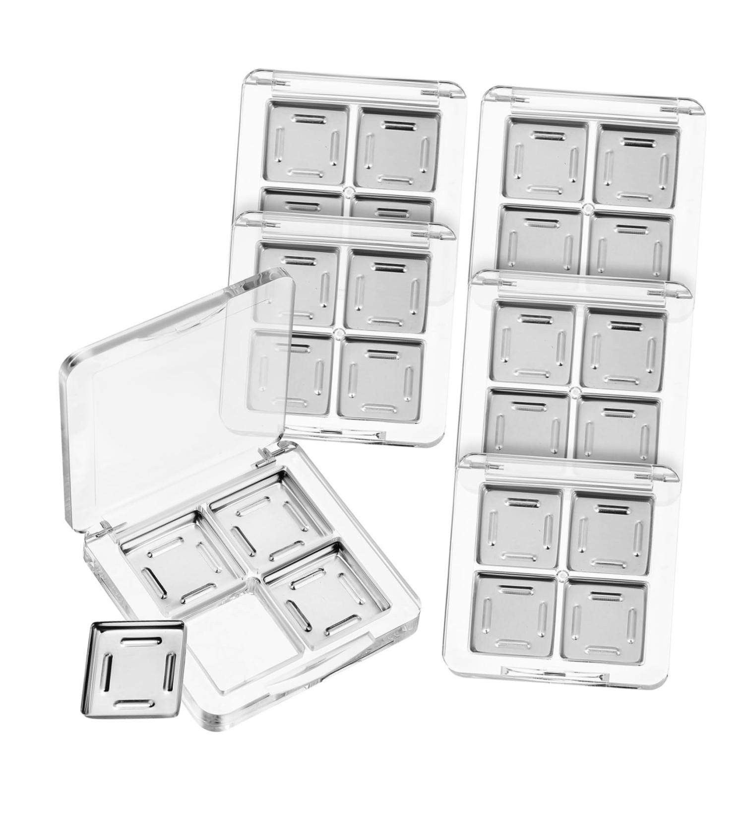 Gogogmee 6 Pcs Eye Shadow Empty Boxes Clear Eyeshadow Pans Eyeshadow Palette Transparent - Buy Online on SooperMarket.com