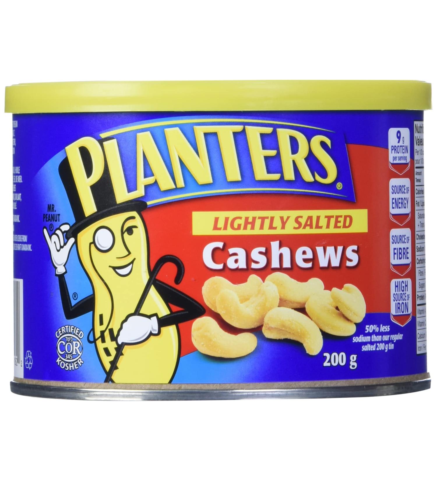 Planters Lightly Salted Cashews 200 Grams - Buy Online on SooperMarket.com