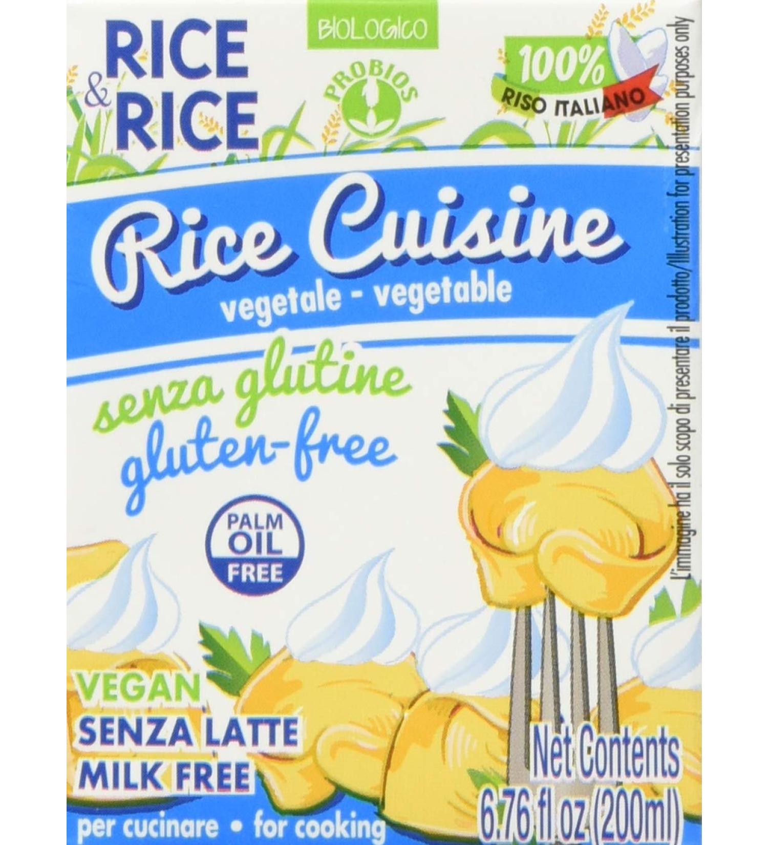 Buy RICE & RICE Rice Cuisine - Gluten Free Cream Alternative (200g) | International Shipping - Buy Online on SooperMarket.com