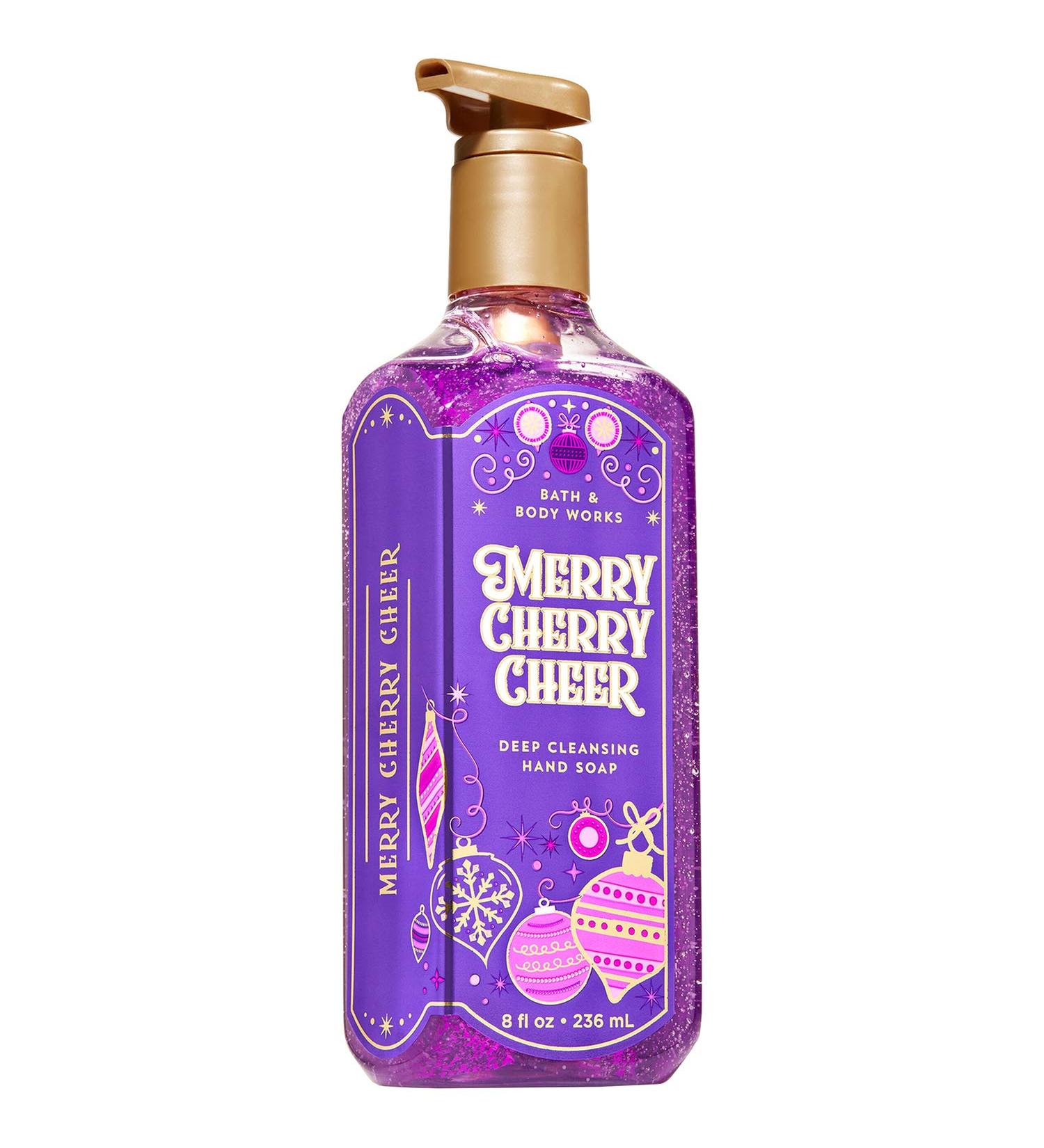 MERRY CHERRY CHEER Deep Cleansing Hand Soap 8 Fluid Ounce (2019 Edition)