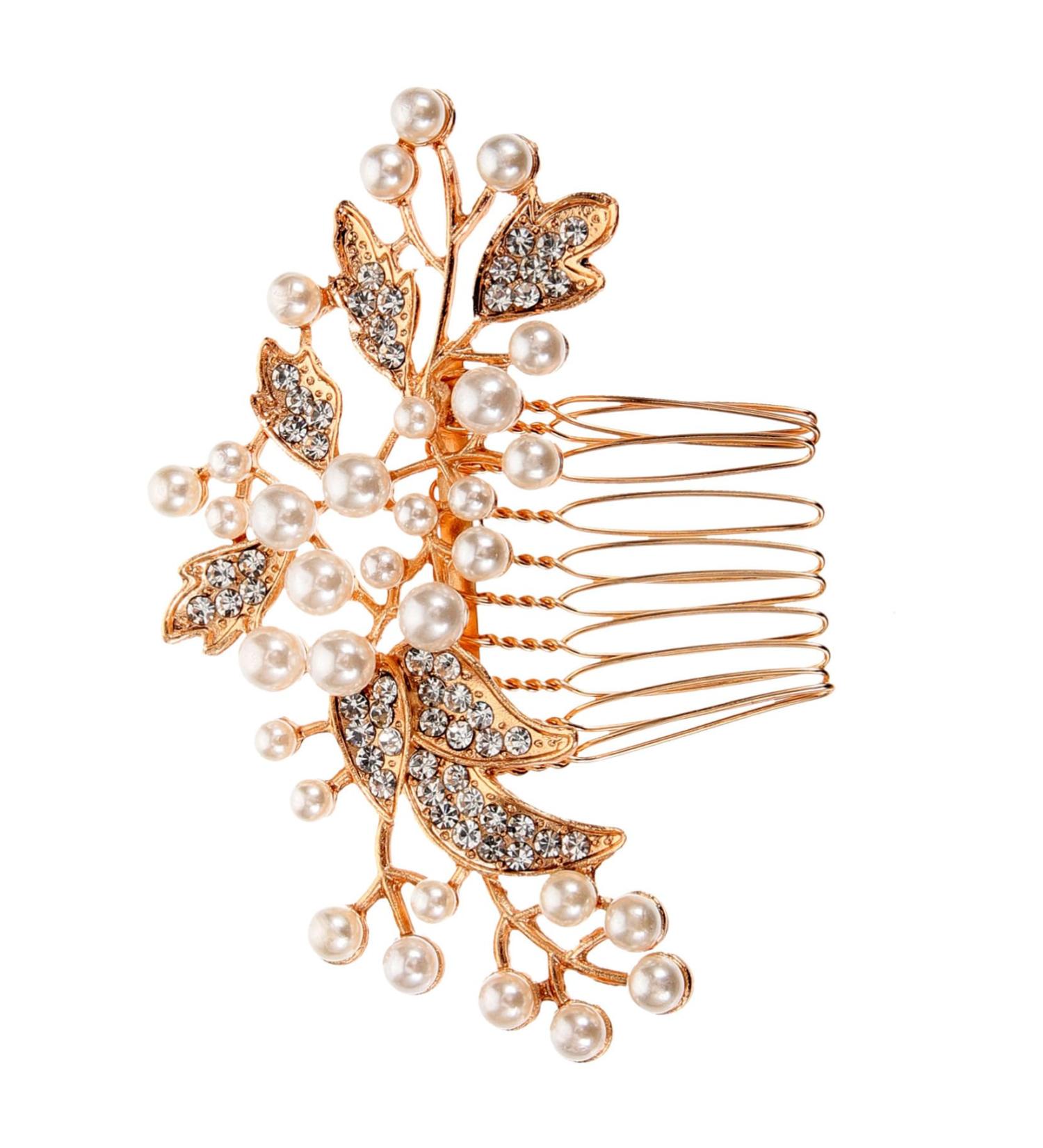 HAPINARY Hair Side Comb for Women Wedding Hair Accessories Bride Hair Side Comb Hair Comb for Women Pearl Hair Comb Pearl Hair Side Comb Wedding Hair Side Comb Bride Hair Accessories - Buy Online on SooperMarket.com