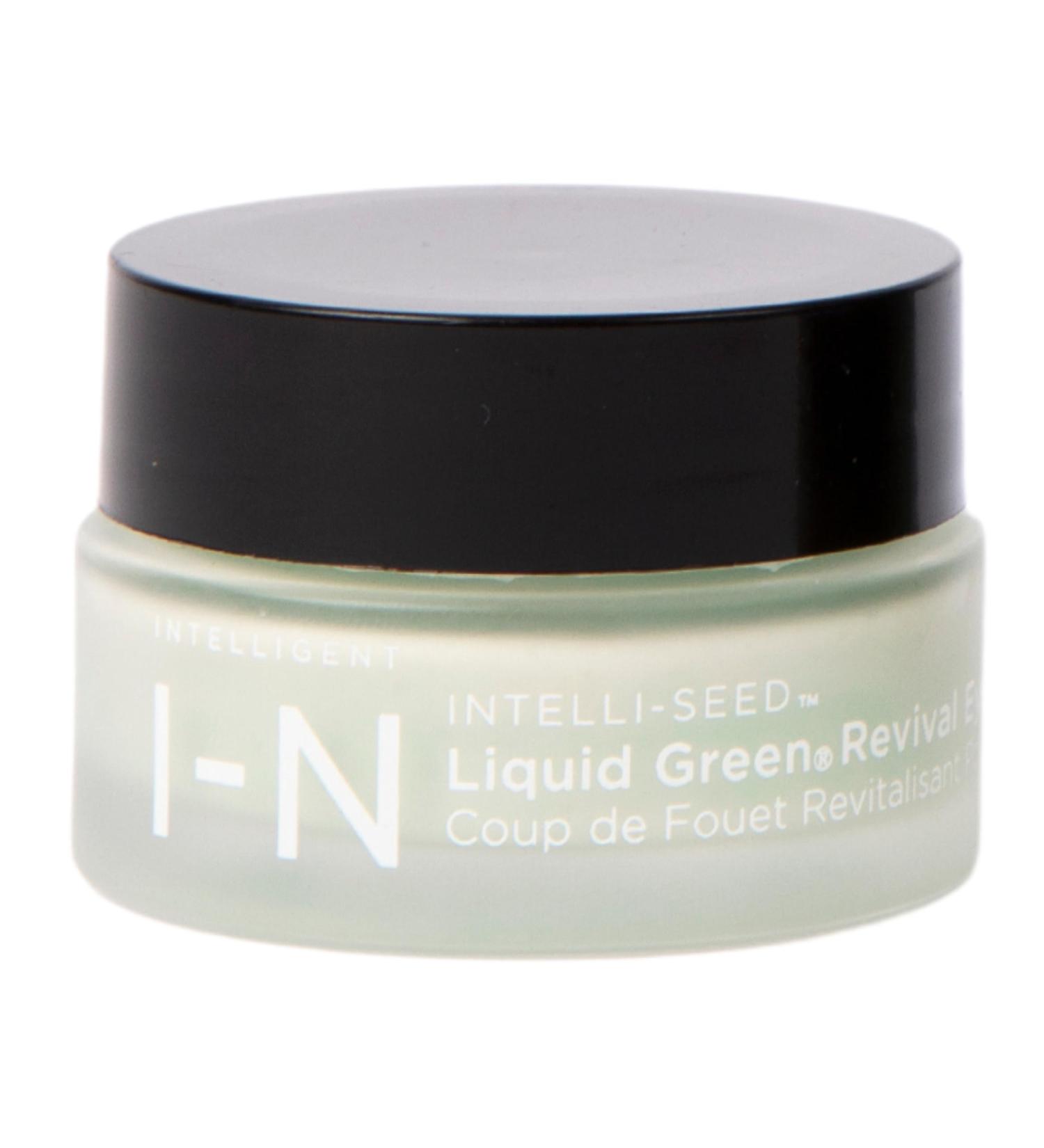 Intelligent Nutrients Liquid Green Revival Eye Whip - Vegan Eye Cream for Dry Skin Hydration Dark Circles & Puffiness - 0.5 Oz - Buy Online on SooperMarket.com