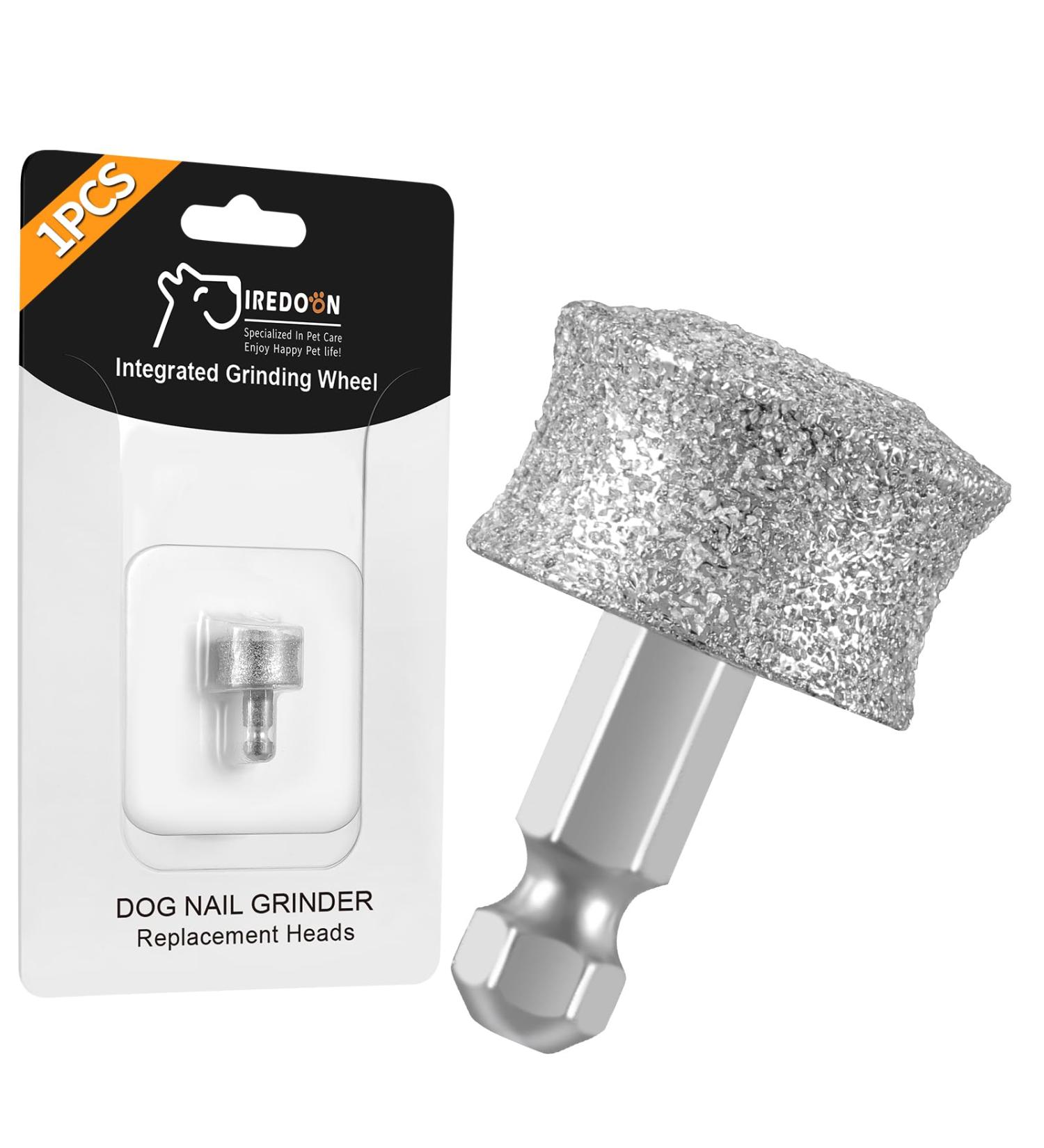 Iredoon Dog Nail Grinders Replacement Head - Integrated Grinding Head for Casfuy & Most Brands - Highly Efficient Safe & Durable (1 Piece) 80# - Buy Online on SooperMarket.com