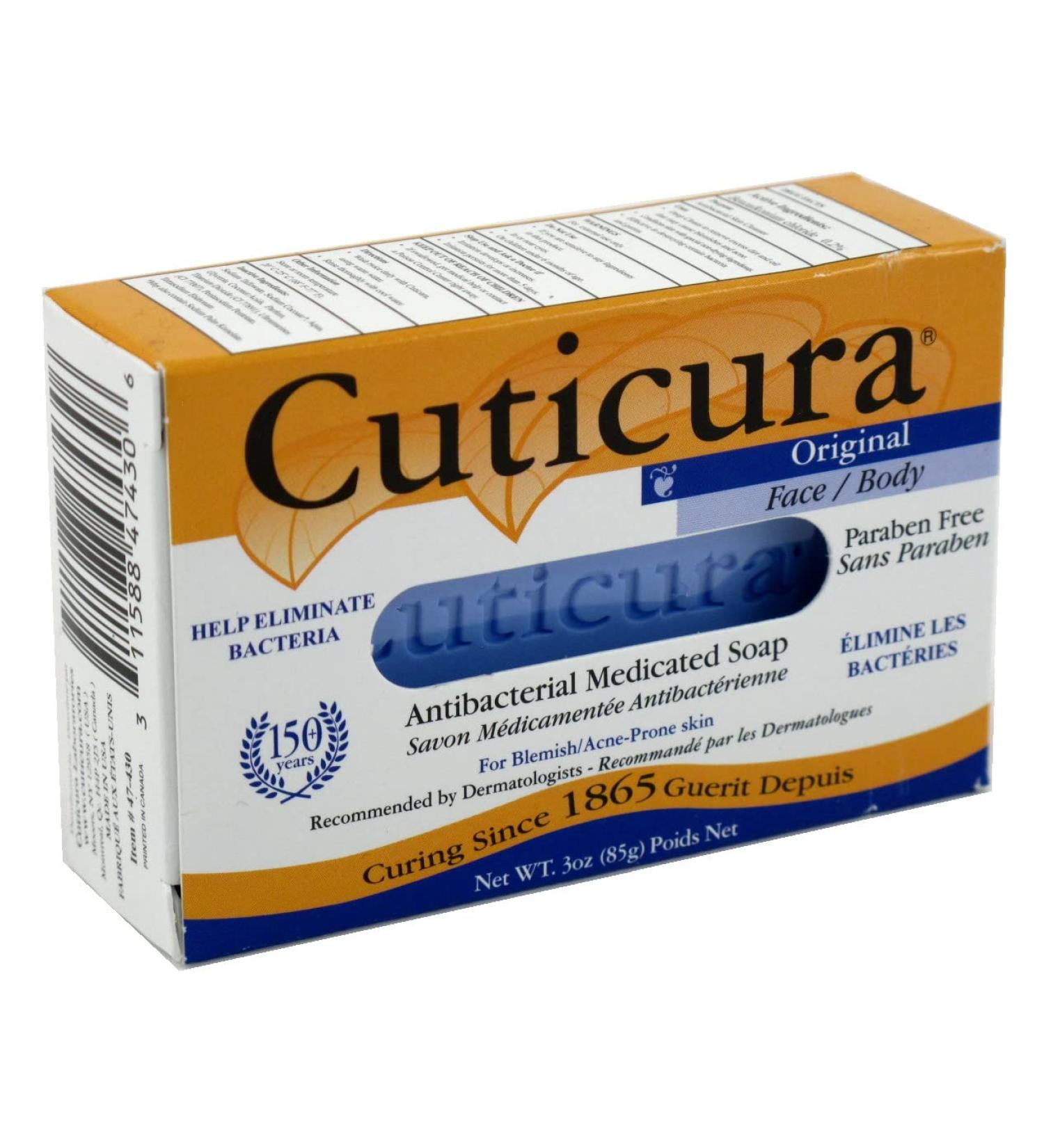 Cuticura Original Soap Bar 3 oz Box (88ml) - 3 Pack - Buy Online on SooperMarket.com