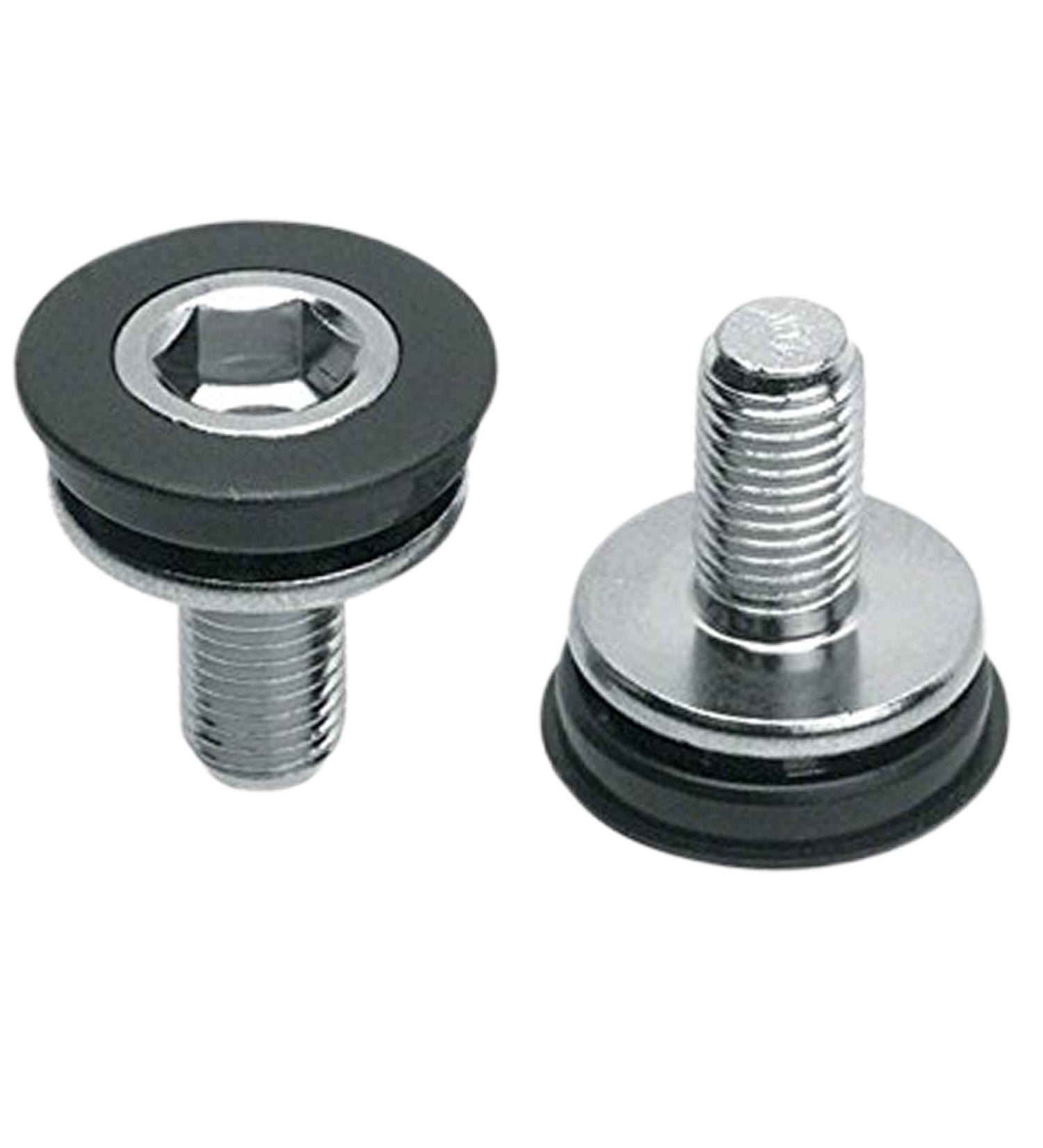 Forest Bykes 8mm Hex Crank arm Fixing Bolt with Caps for Bicycle Crank Arms - Fits Many Cranksets Made by FSA Suntour Prowheel and Many More
