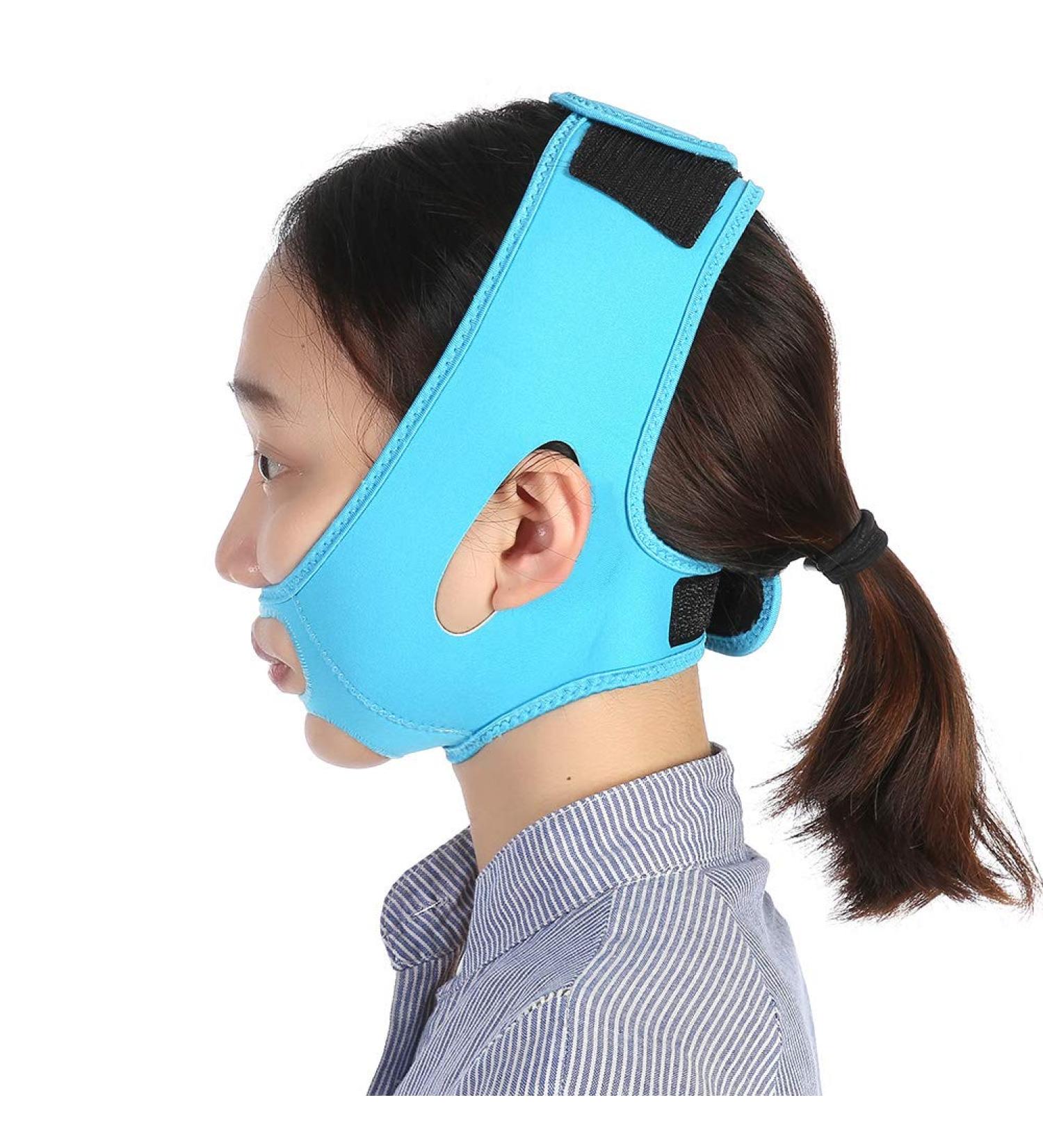 Yosoo Health Gear Double Chin Reducer | V Line Mask for Slimming and Wrinkle Reduction - Buy Online on SooperMarket.com