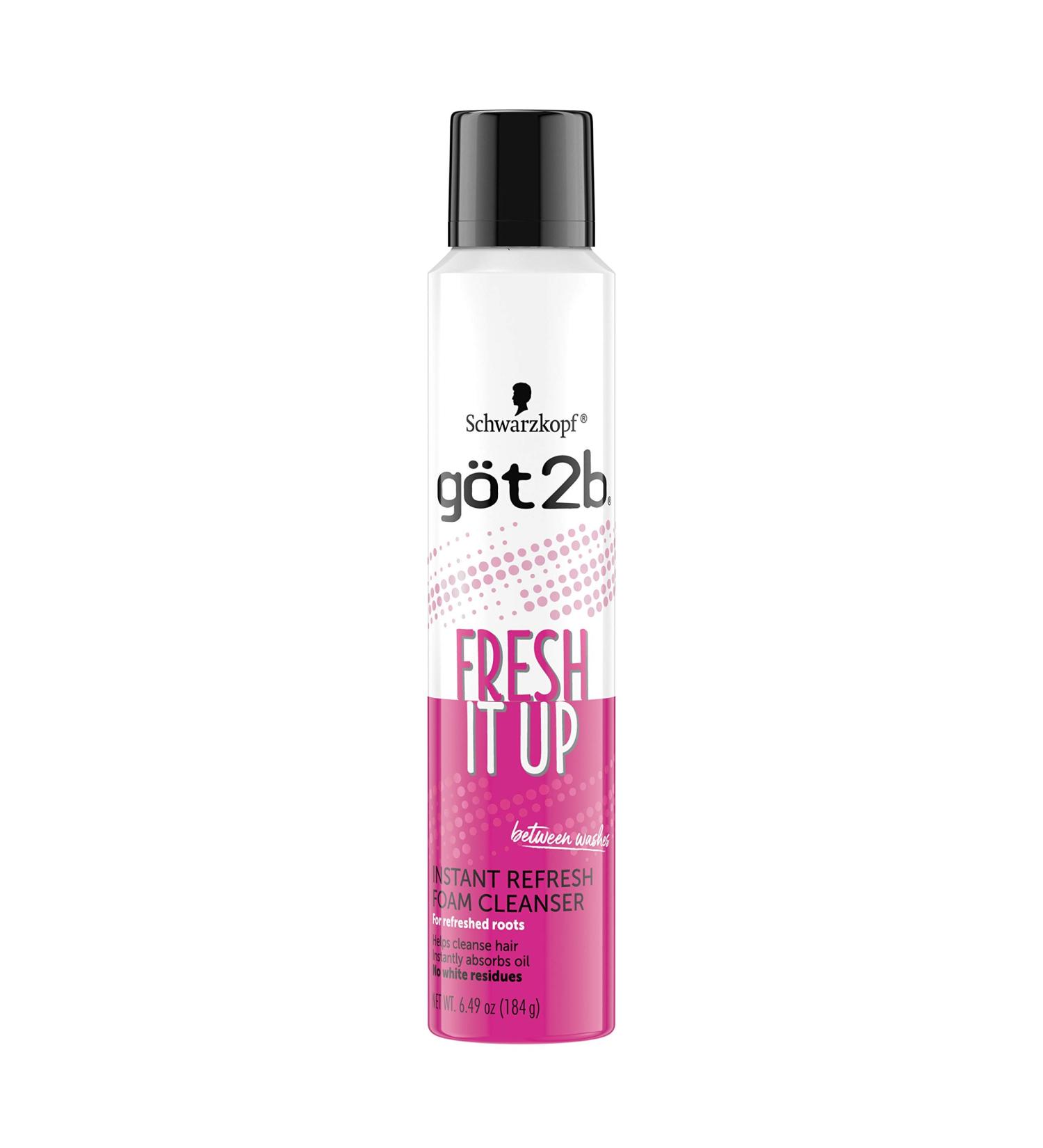 Got2b Fresh it Up Instant Refresh Foam Cleanser - 6.49 oz | Shop Internationally for Hair Care - Buy Online on SooperMarket.com