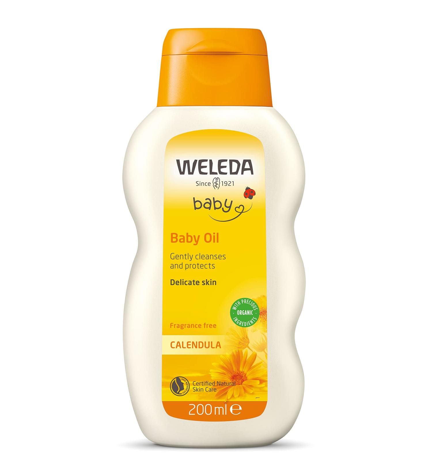 Weleda Baby Calendula Baby Oil 200 ml 200.00 ml (Pack of 1)