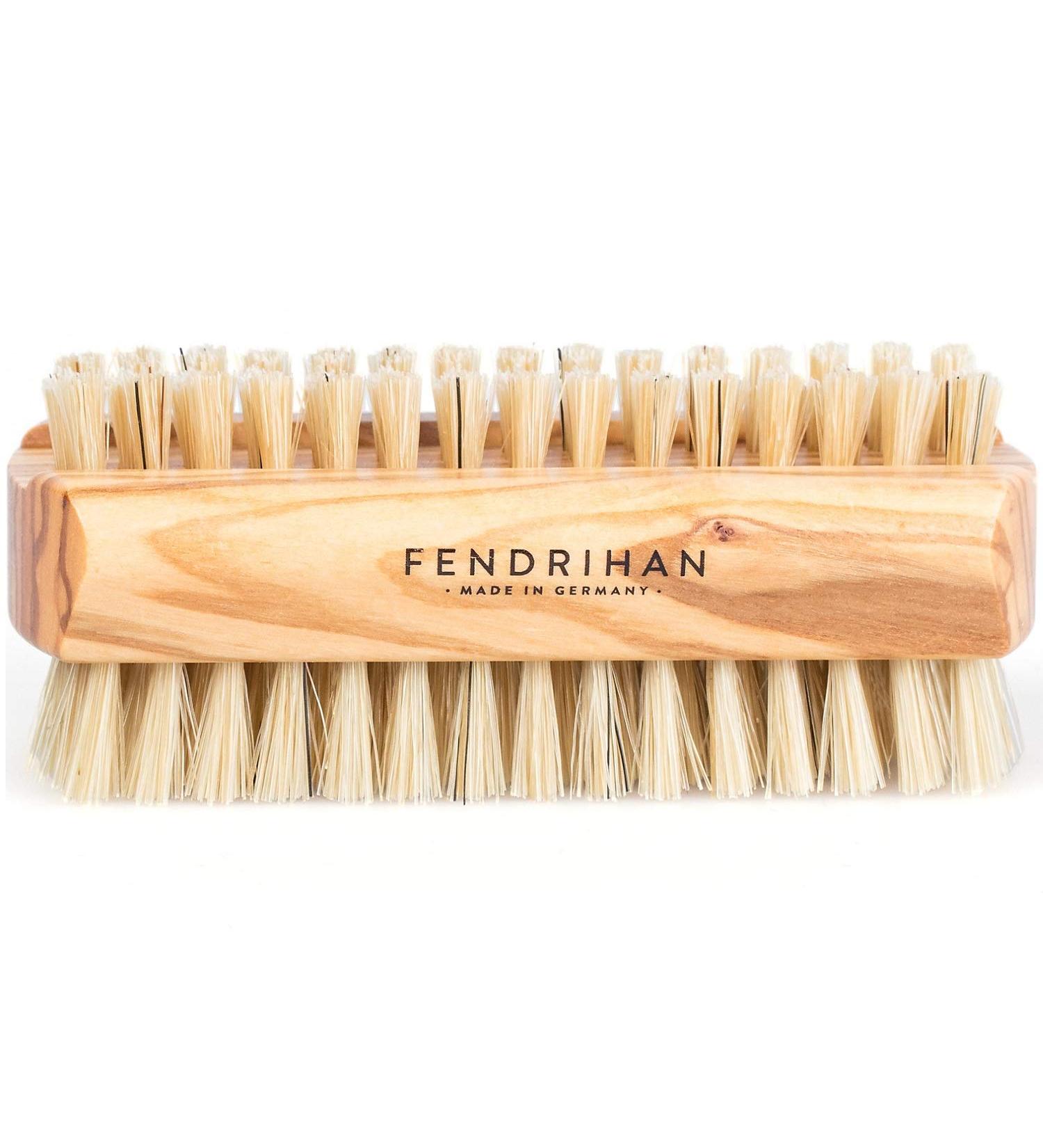 Fendrihan Olivewood Nail Brush with Boar Bristles 3.7 - Made in Germany - Buy Online on SooperMarket.com
