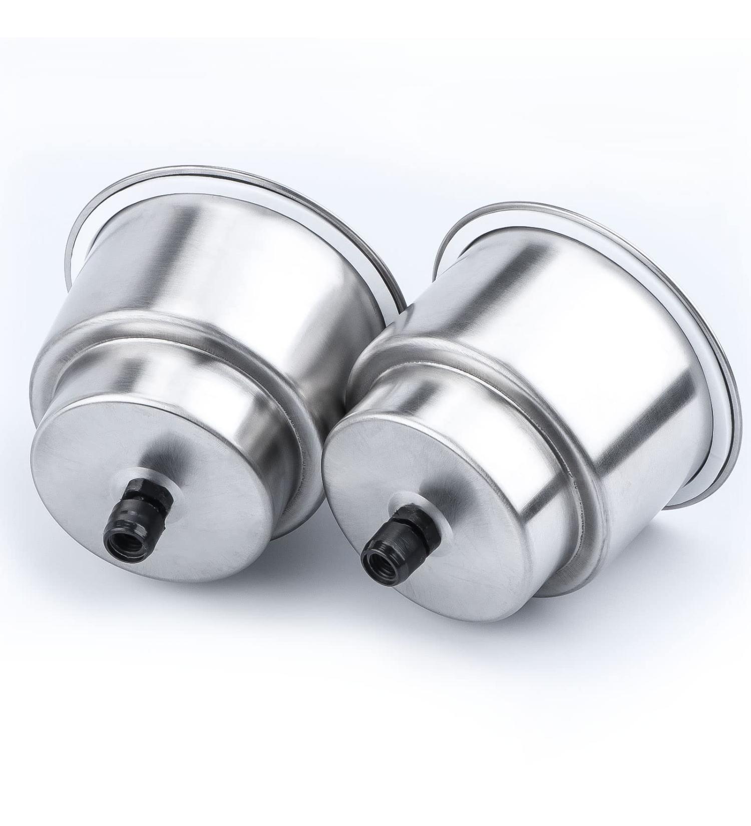 Marinebaby Stainless Steel Cup Drink Holder with Drain Marine Boat Rv Camper 2 - Buy Online on SooperMarket.com