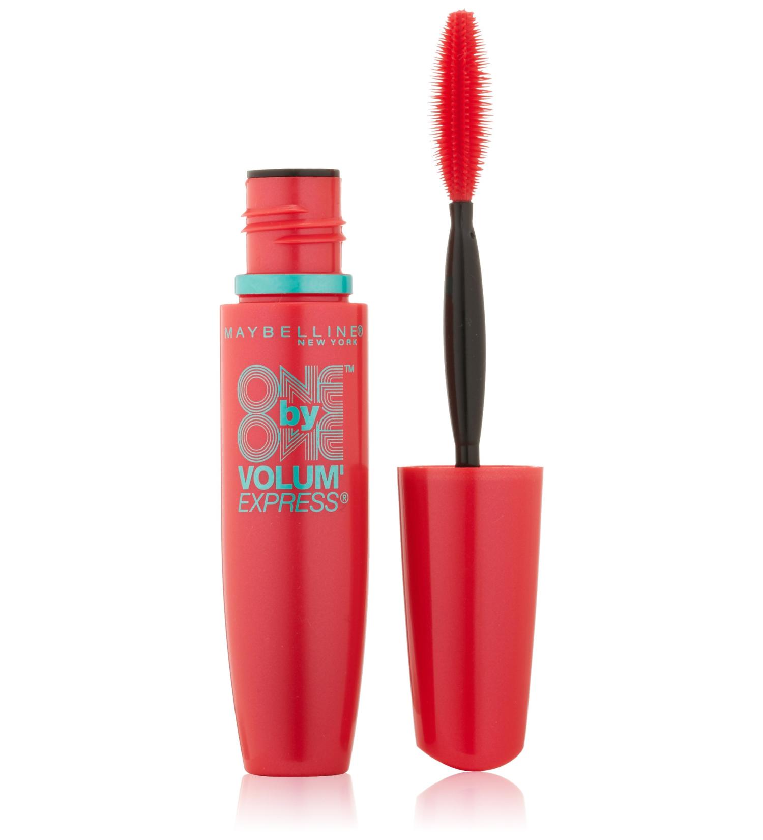 Maybelline Volum' Express One By One Mascara, Blackest Black, 0.3 oz - Buy Online on SooperMarket.com