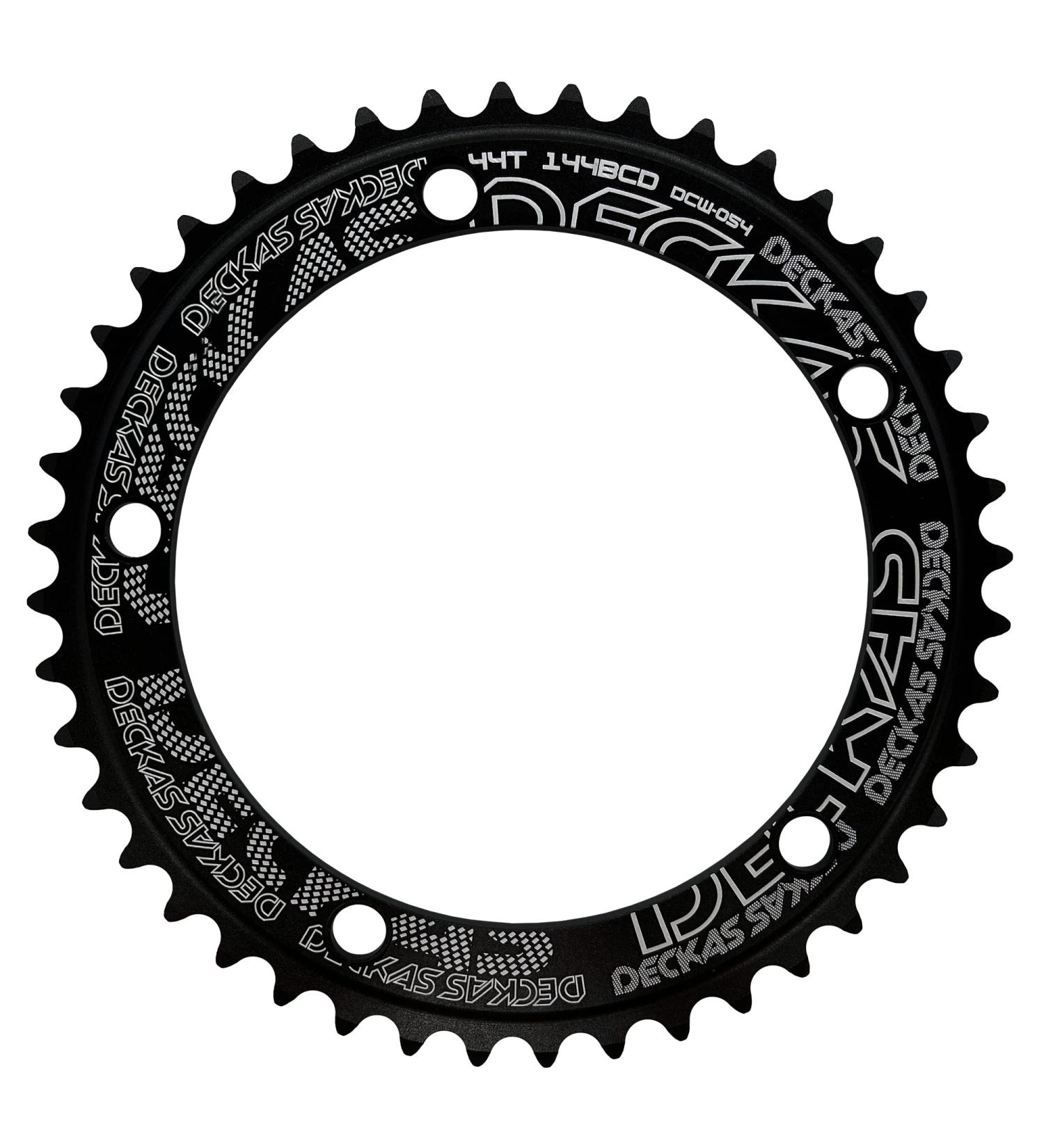 DECKAS Single Speed Chainring 144 BCD | 44T-56T Chain Ring for 7-12 Speed - Buy Online on SooperMarket.com
